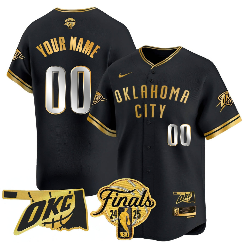 OKC Baseball Jersey - Final Patch - Stitched
