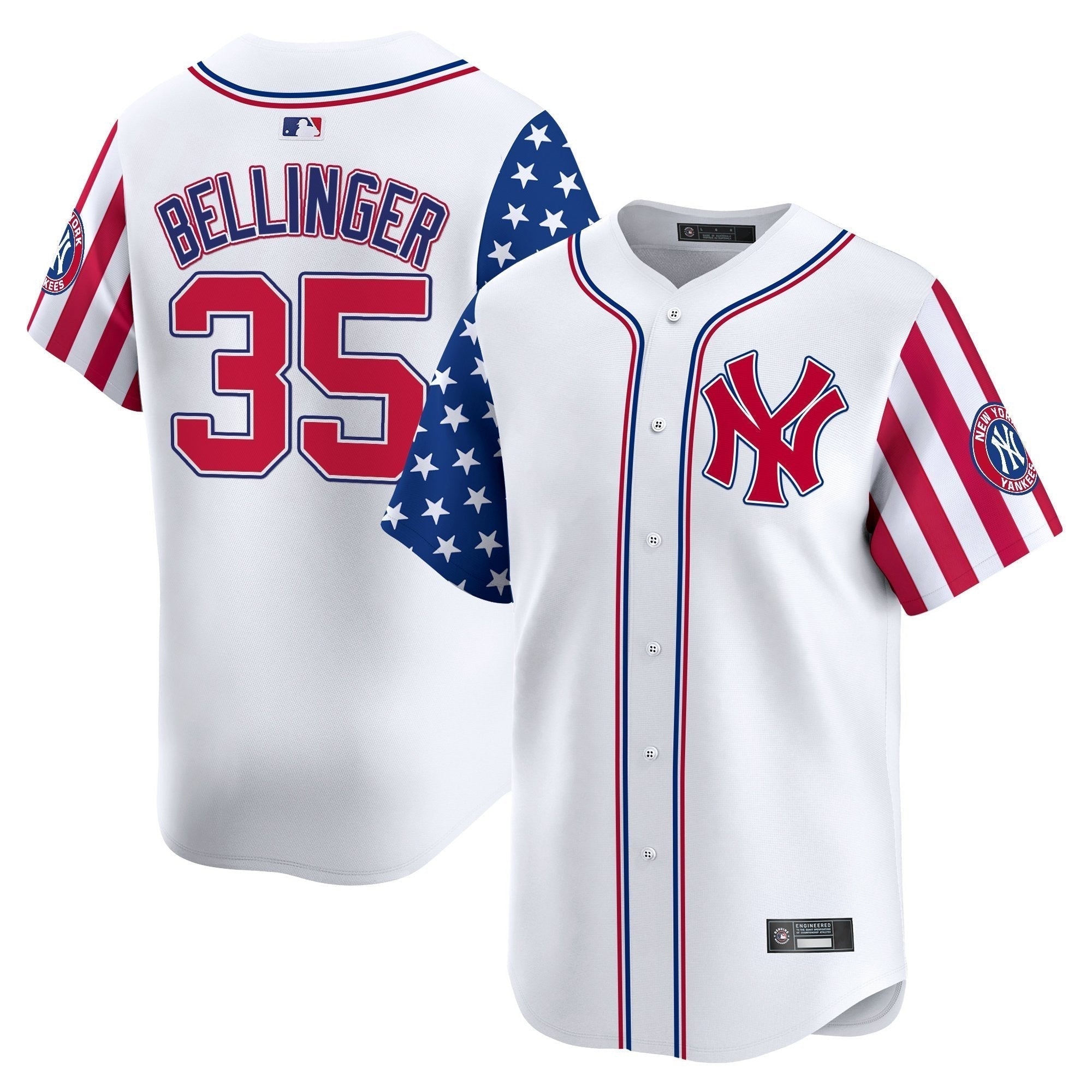 NYY 2026 Independence Day Vapor Premier Limited Jersey - Stitched