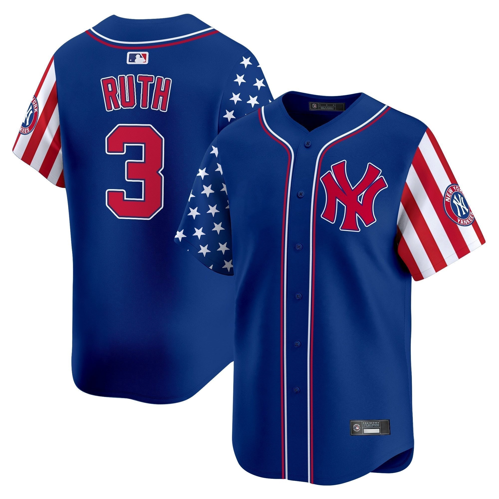 NYY 2026 Independence Day Vapor Premier Limited Jersey - Stitched