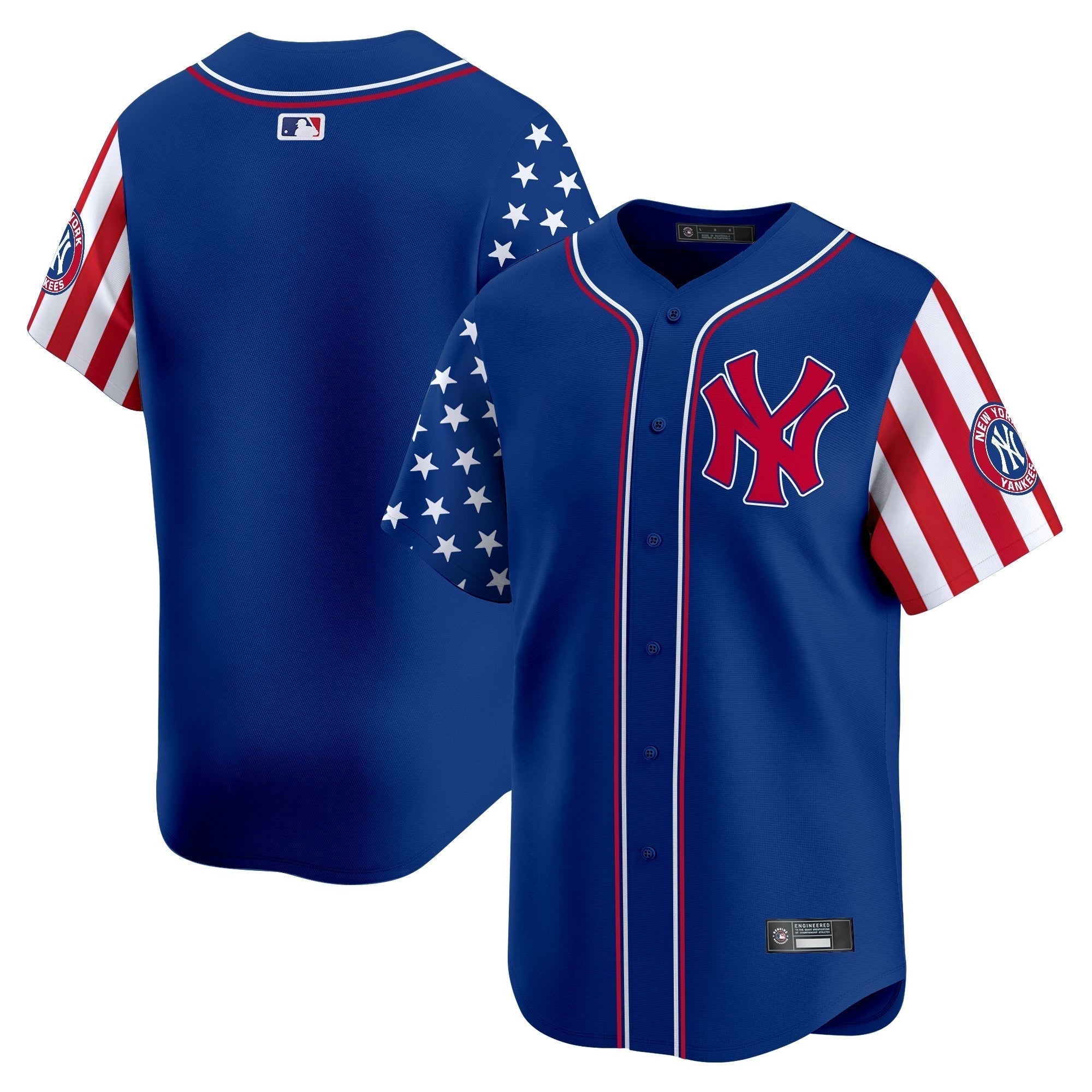NYY 2026 Independence Day Vapor Premier Limited Jersey - Stitched