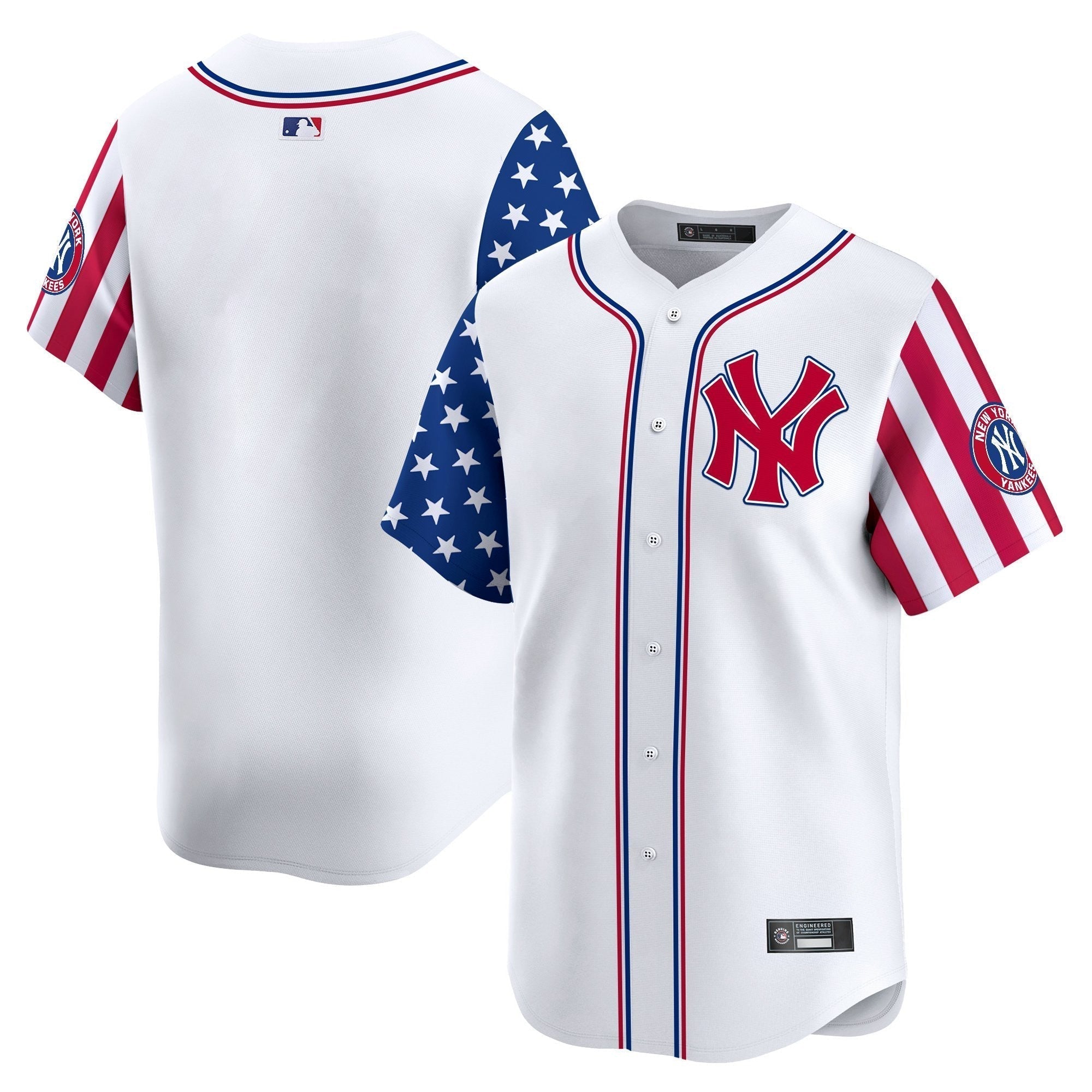 NYY 2026 Independence Day Vapor Premier Limited Jersey - Stitched
