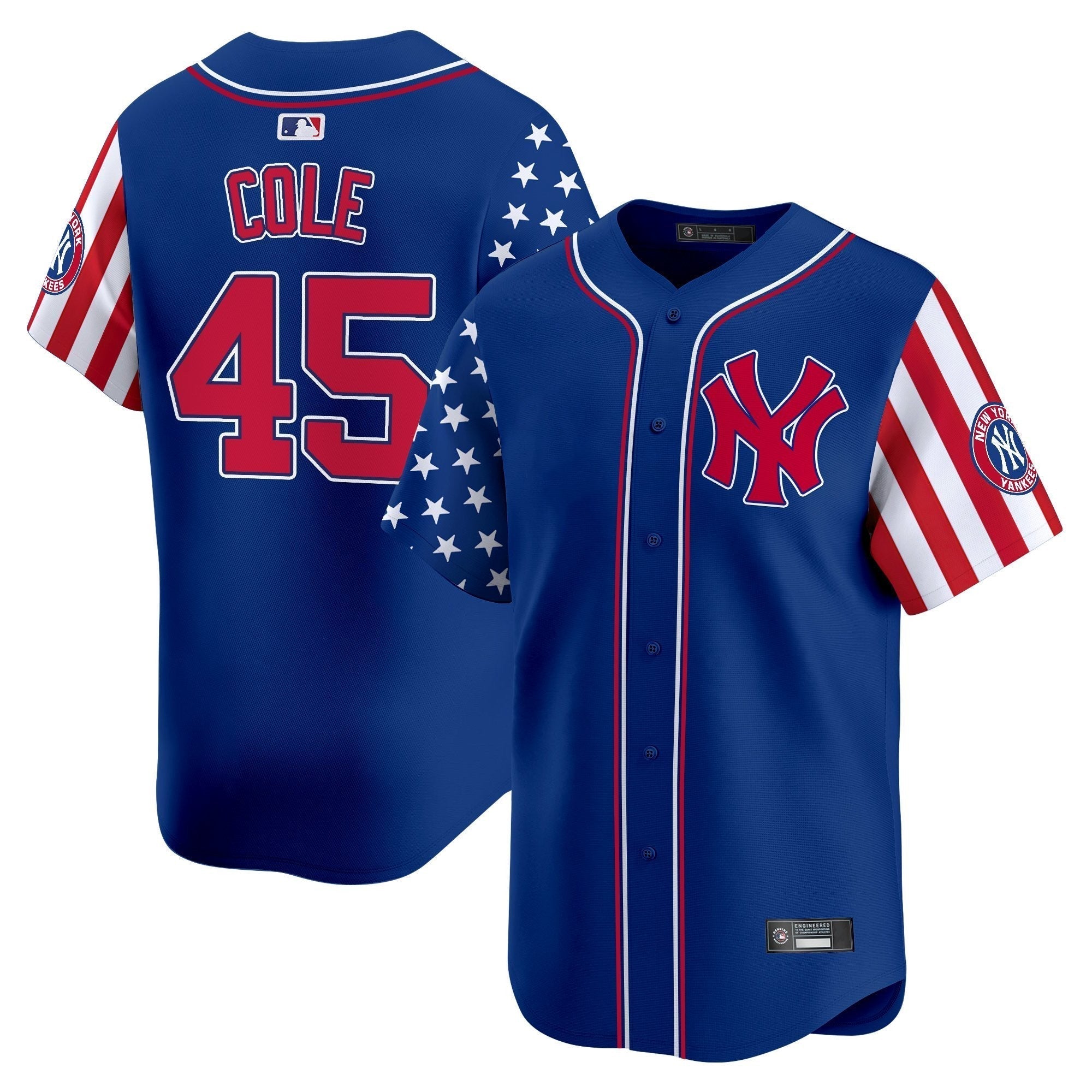 NYY 2026 Independence Day Vapor Premier Limited Jersey - Stitched