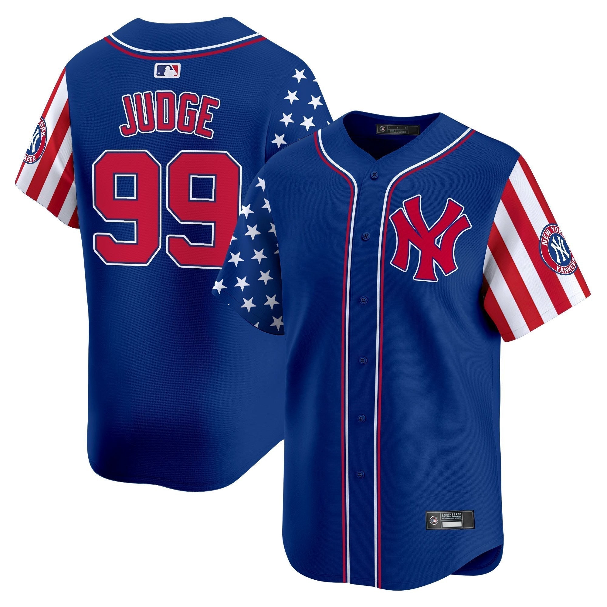NYY 2026 Independence Day Vapor Premier Limited Jersey - Stitched