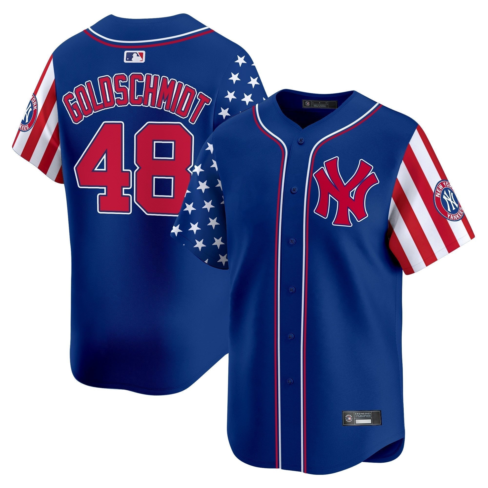NYY 2026 Independence Day Vapor Premier Limited Jersey - Stitched