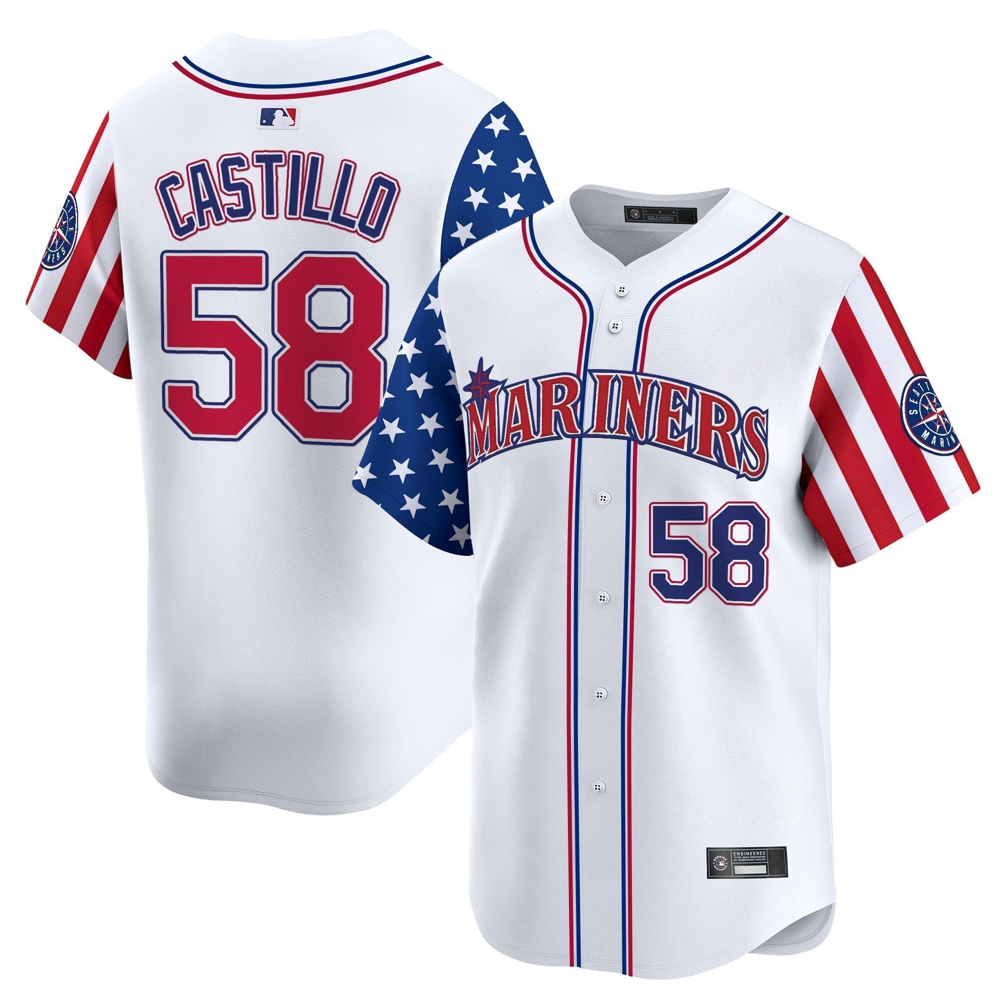 SEA 2025 Independence Day Vapor Premier Limited Jersey - Stitched