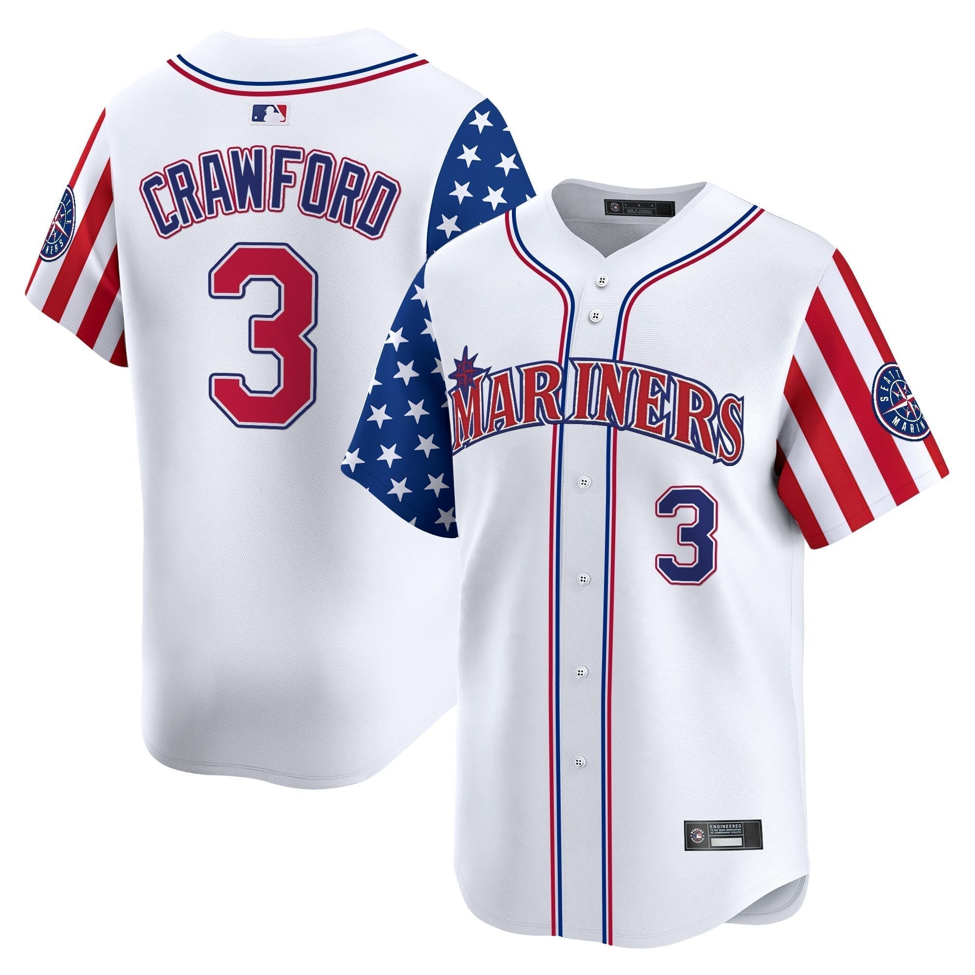 SEA 2025 Independence Day Vapor Premier Limited Jersey - Stitched