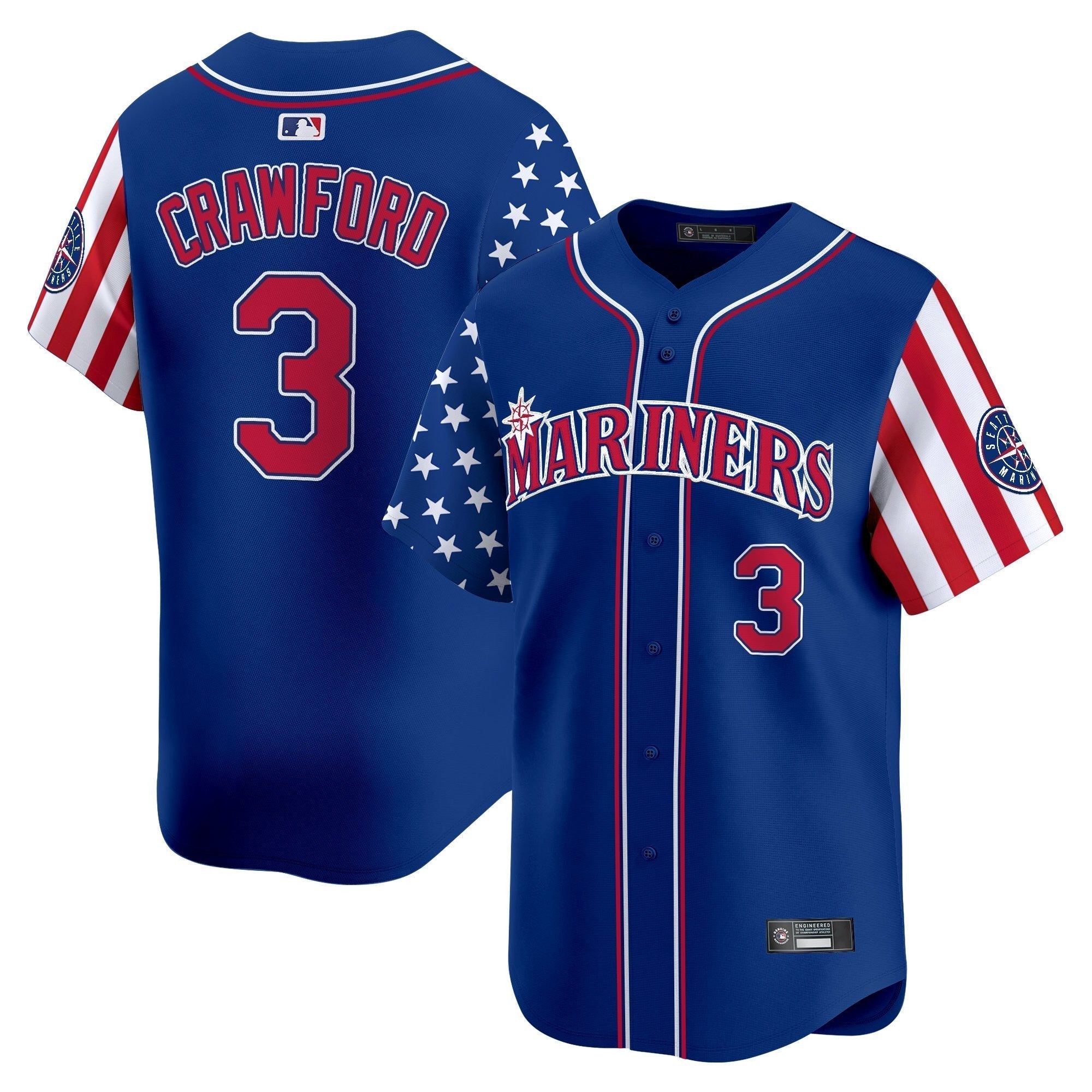 SEA 2025 Independence Day Vapor Premier Limited Jersey - Stitched