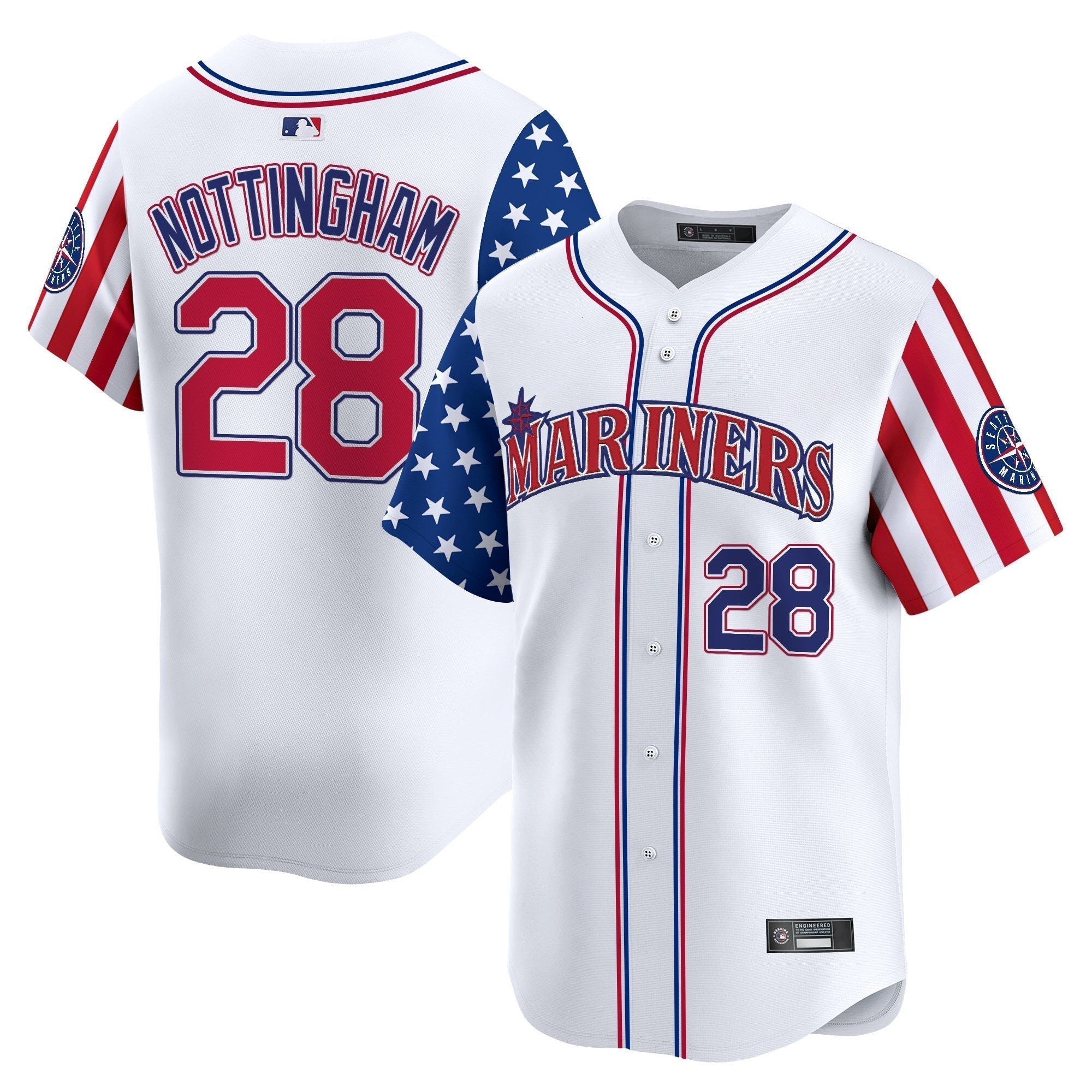 SEA 2025 Independence Day Vapor Premier Limited Jersey - Stitched
