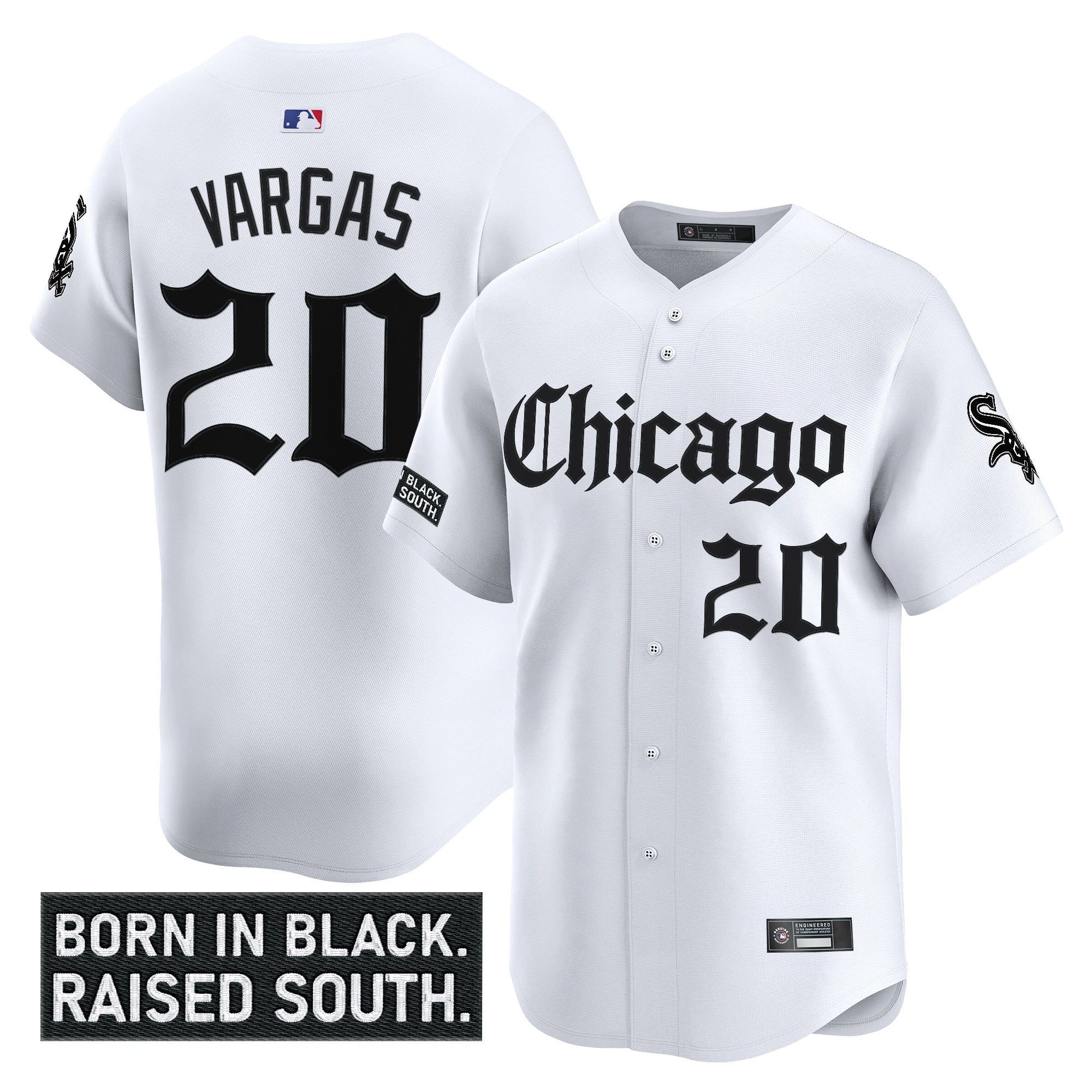 CWS 'Gothic South Side Edition' Vapor Premier Limited Jersey - Stitched