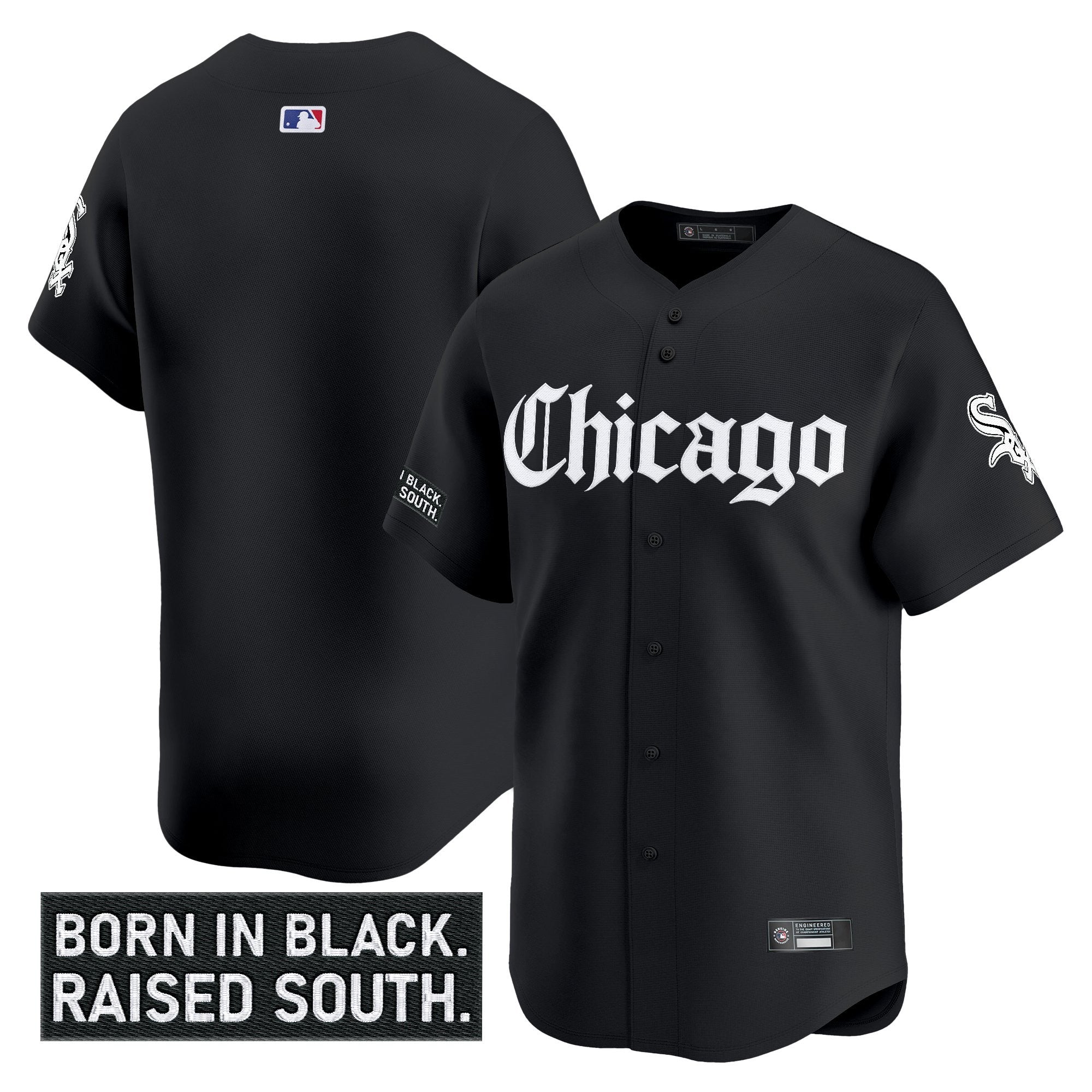 CWS 'Gothic South Side Edition' Vapor Premier Limited Jersey - Stitched