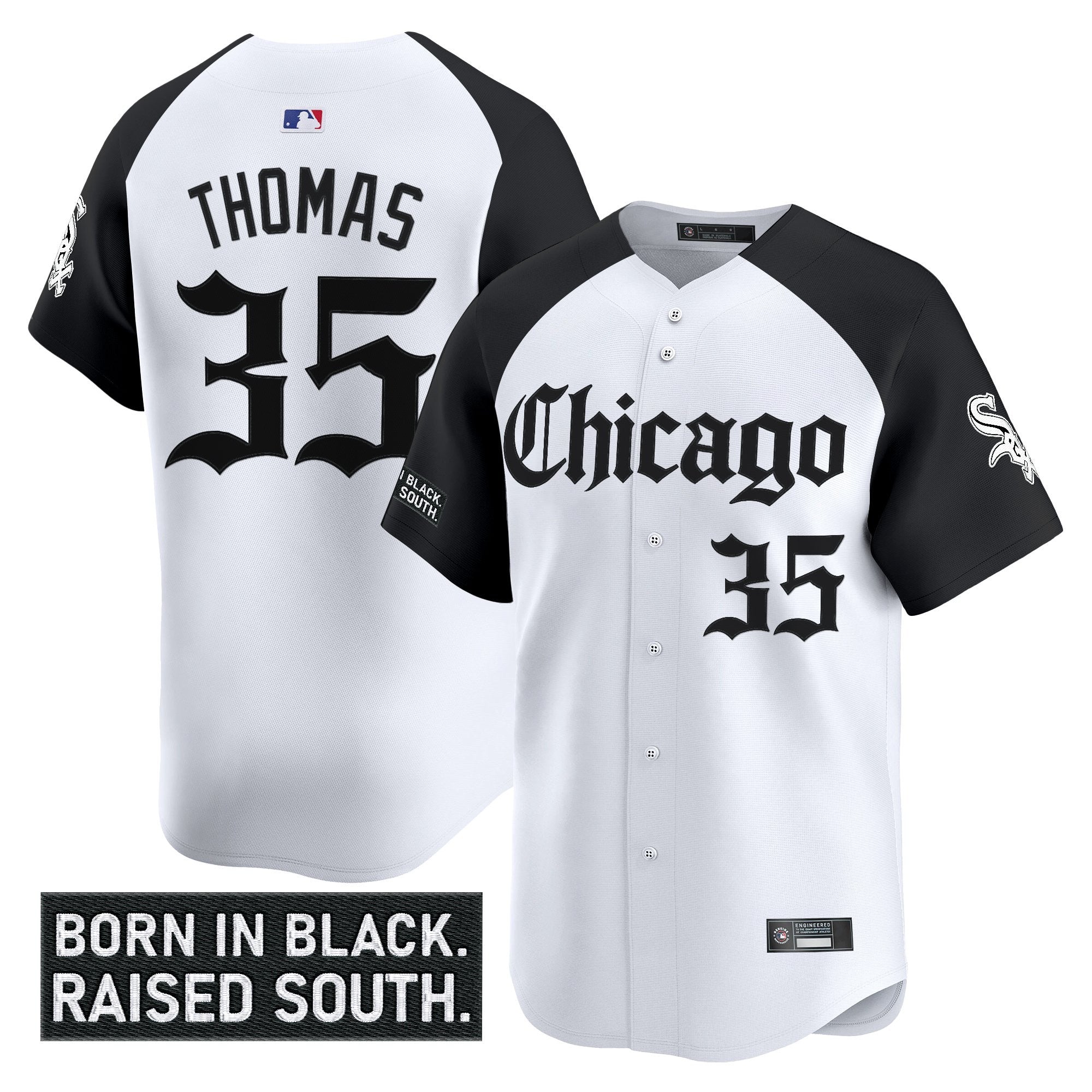 CWS 'Gothic South Side Edition' Vapor Premier Limited Jersey - Stitched
