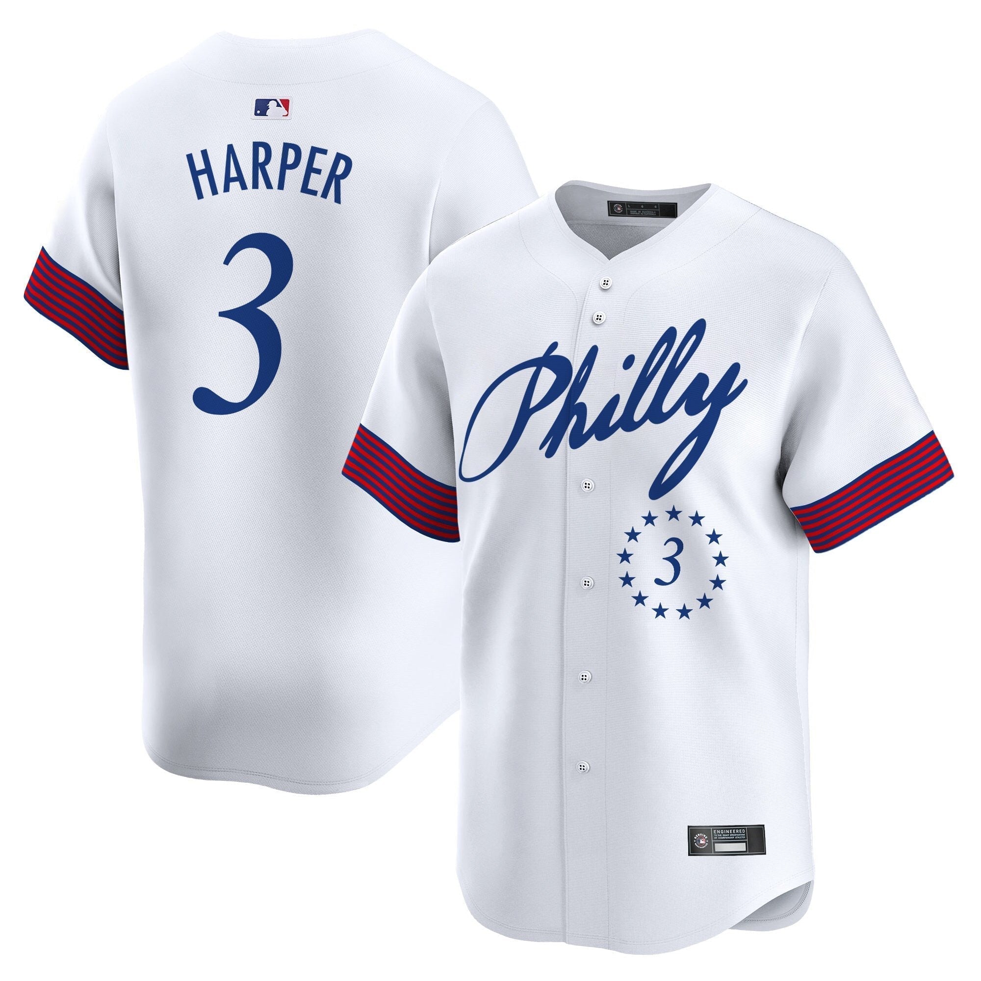 PHI 2025 Independence Day Vapor Premier Limited Jersey V2 - Stitched