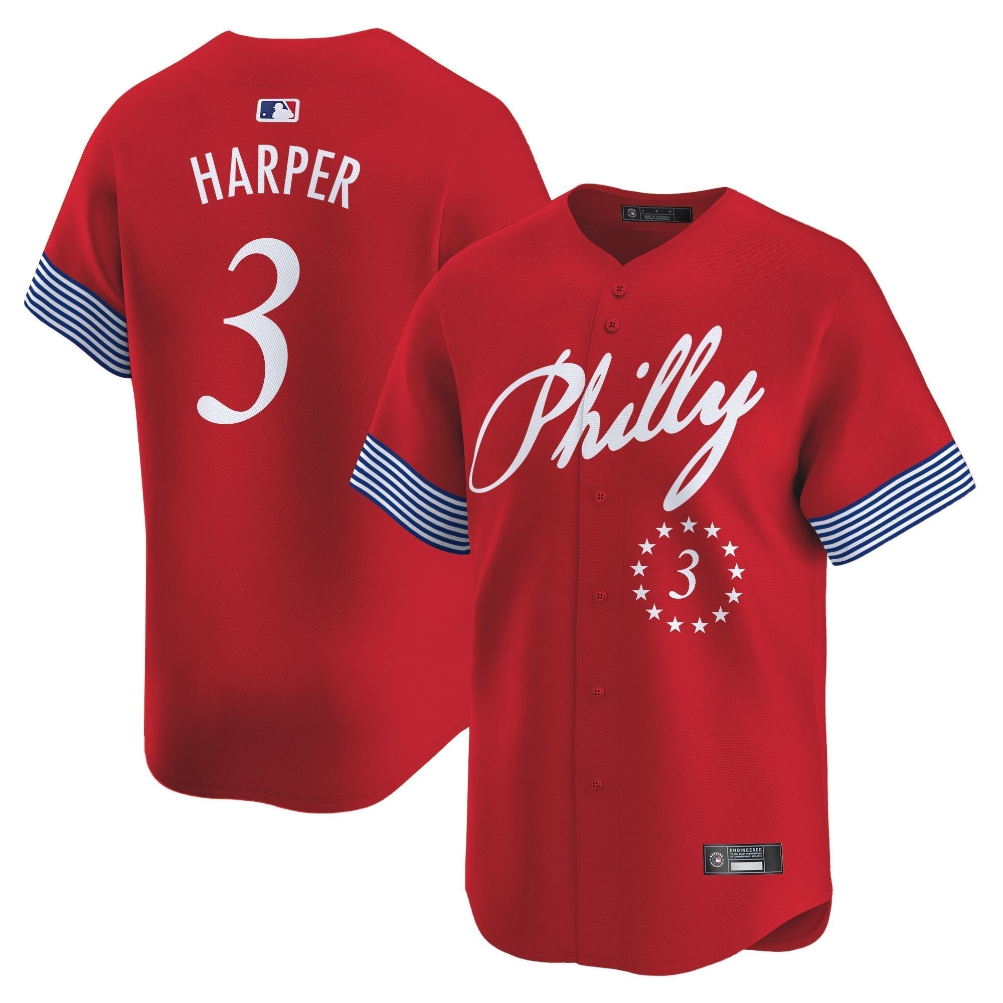 PHI 2025 Independence Day Vapor Premier Limited Jersey V2 - Stitched