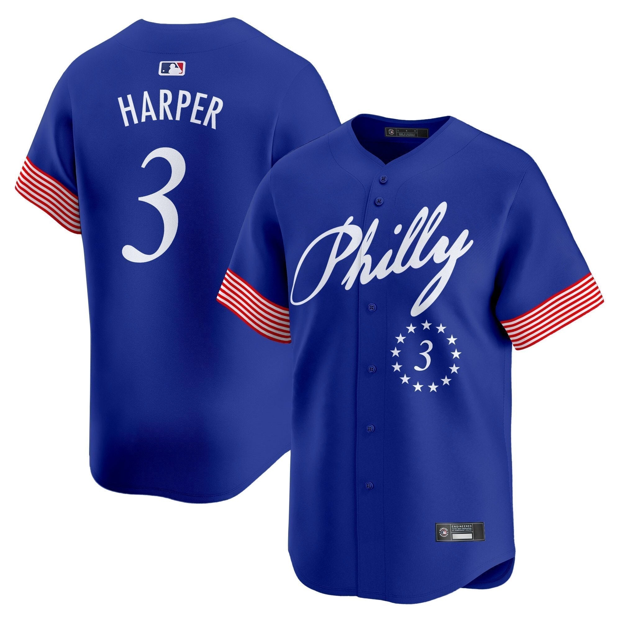 PHI 2025 Independence Day Vapor Premier Limited Jersey V2 - Stitched