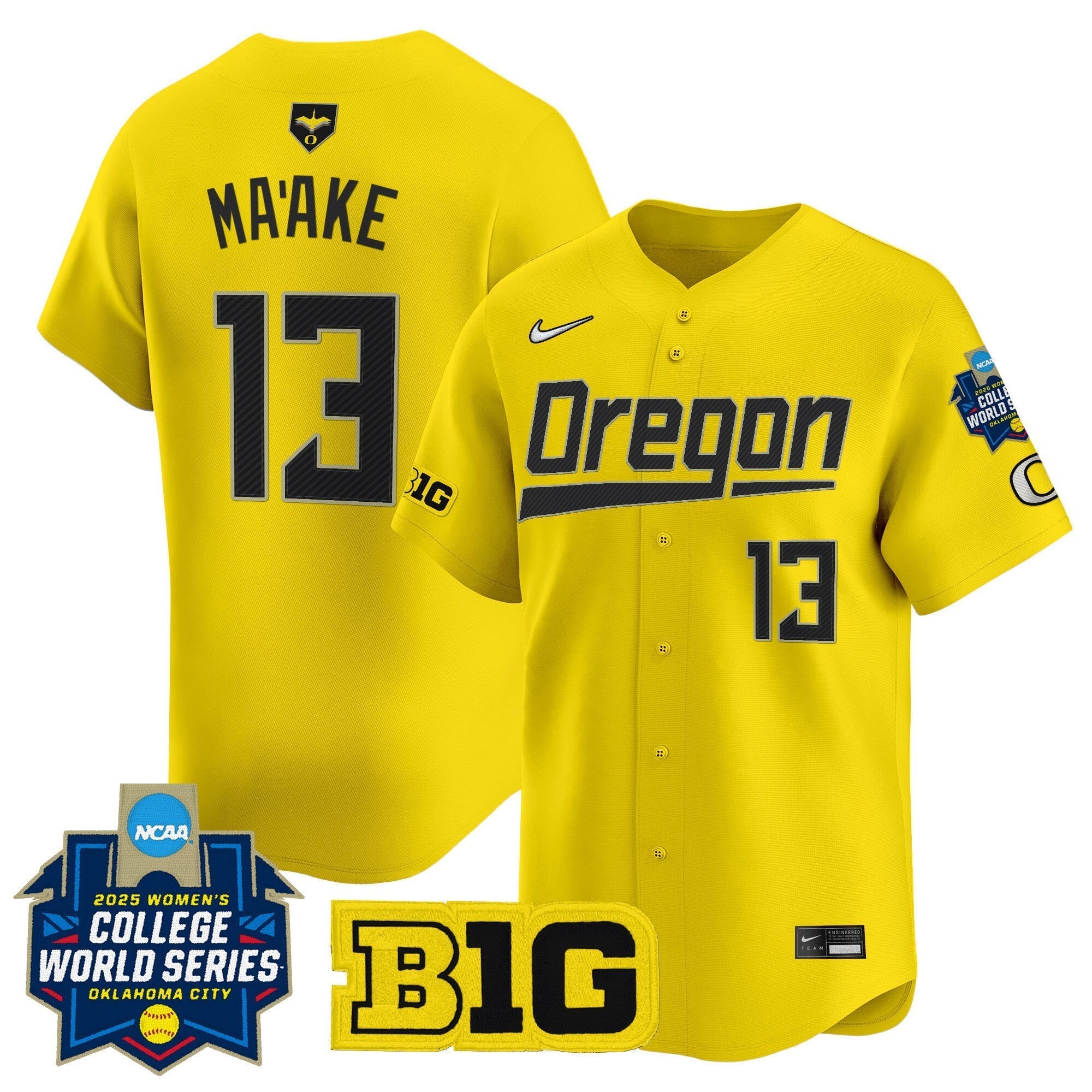 ORE Softball 2025 World Series (WCWS) Vapor Premier Limited Jersey - Stitched