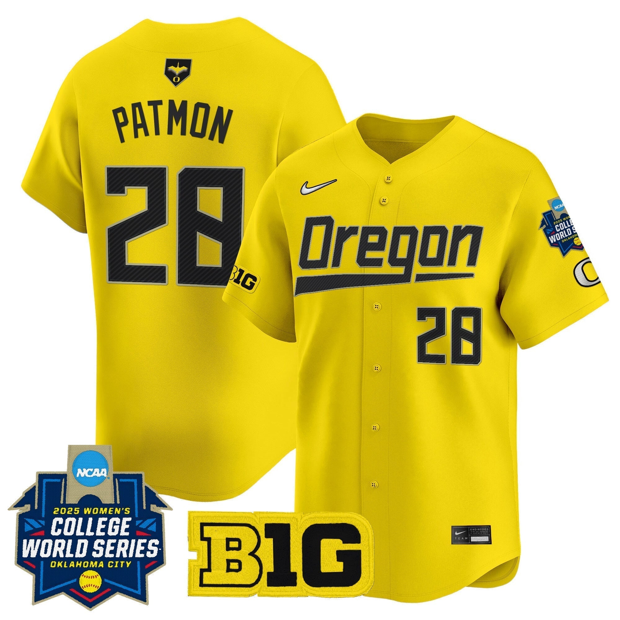 ORE Softball 2025 World Series (WCWS) Vapor Premier Limited Jersey - Stitched