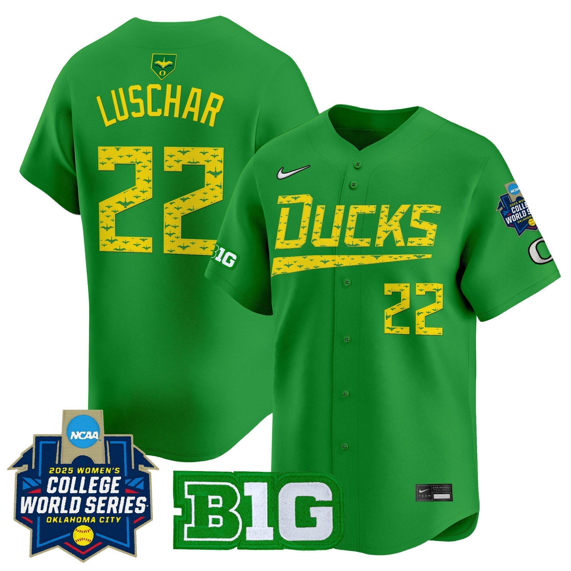 ORE Softball 2025 World Series (WCWS) Vapor Premier Limited Jersey - Stitched