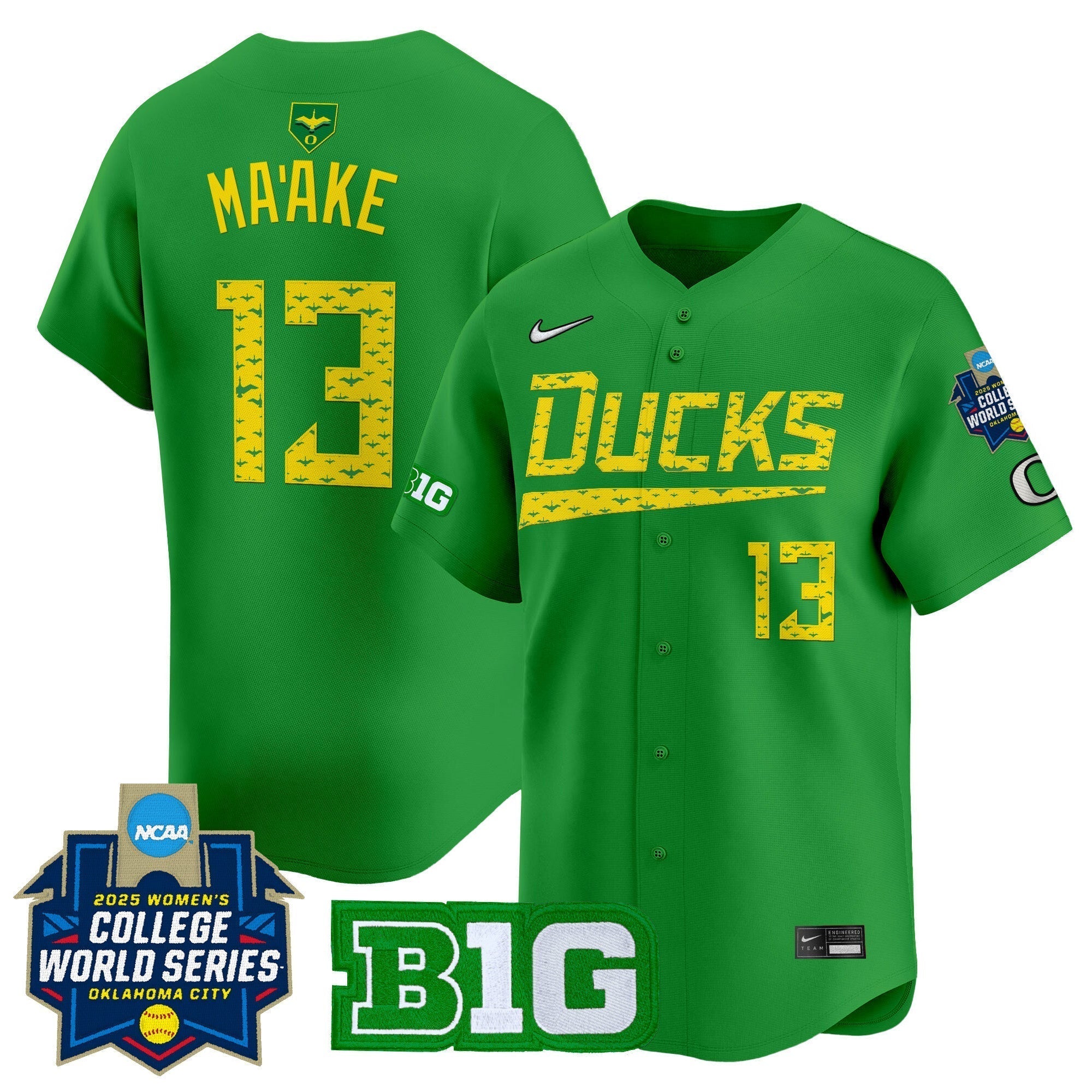 ORE Softball 2025 World Series (WCWS) Vapor Premier Limited Jersey - Stitched