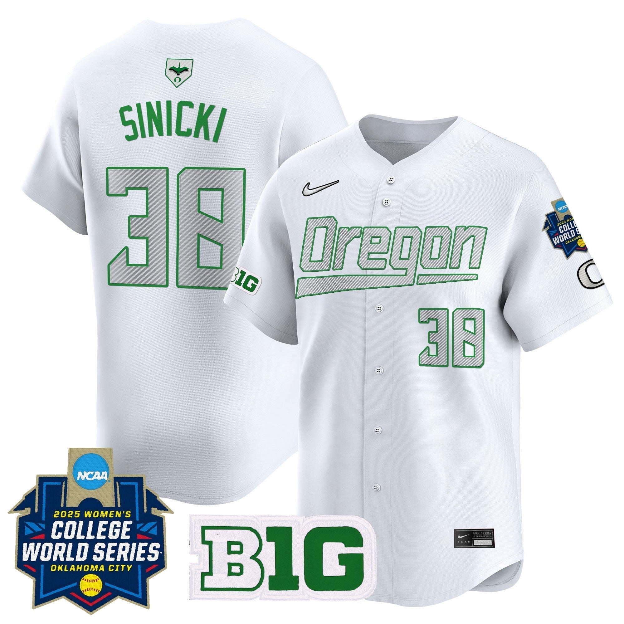 ORE Softball 2025 World Series (WCWS) Vapor Premier Limited Jersey - Stitched