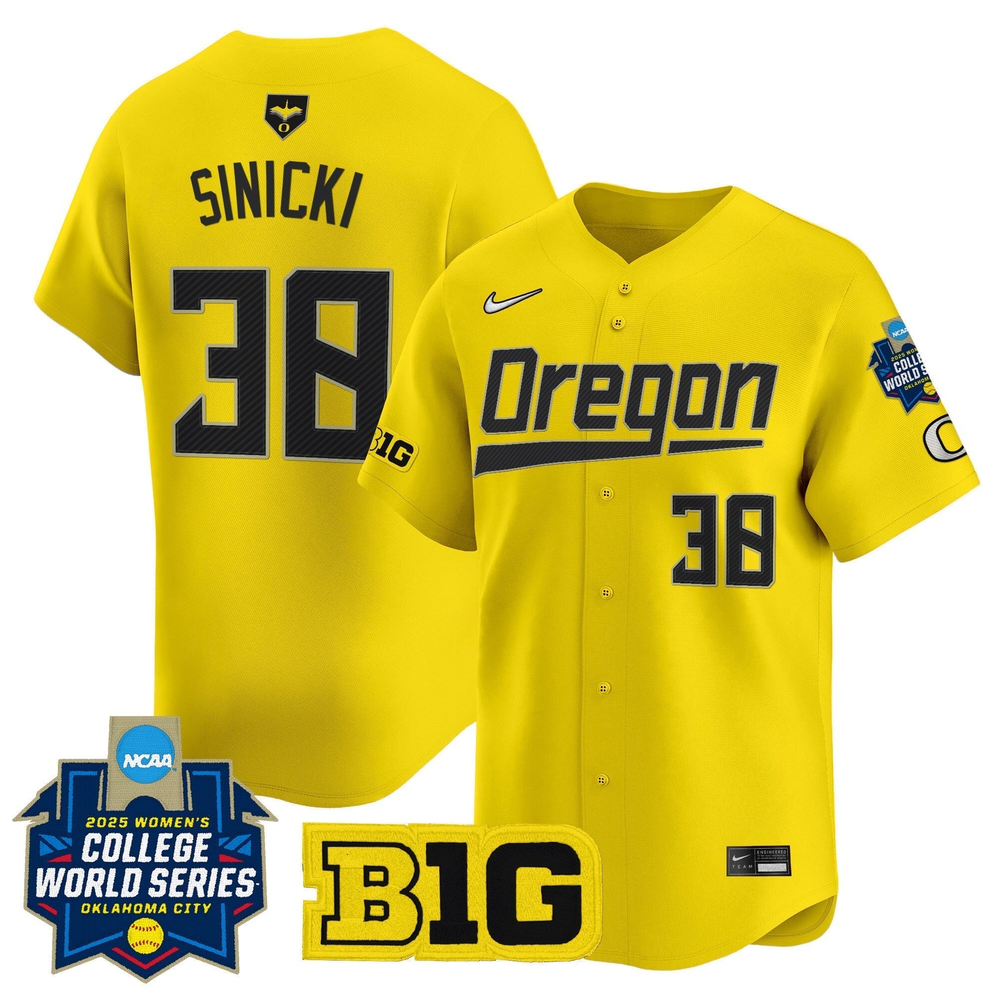 ORE Softball 2025 World Series (WCWS) Vapor Premier Limited Jersey - Stitched