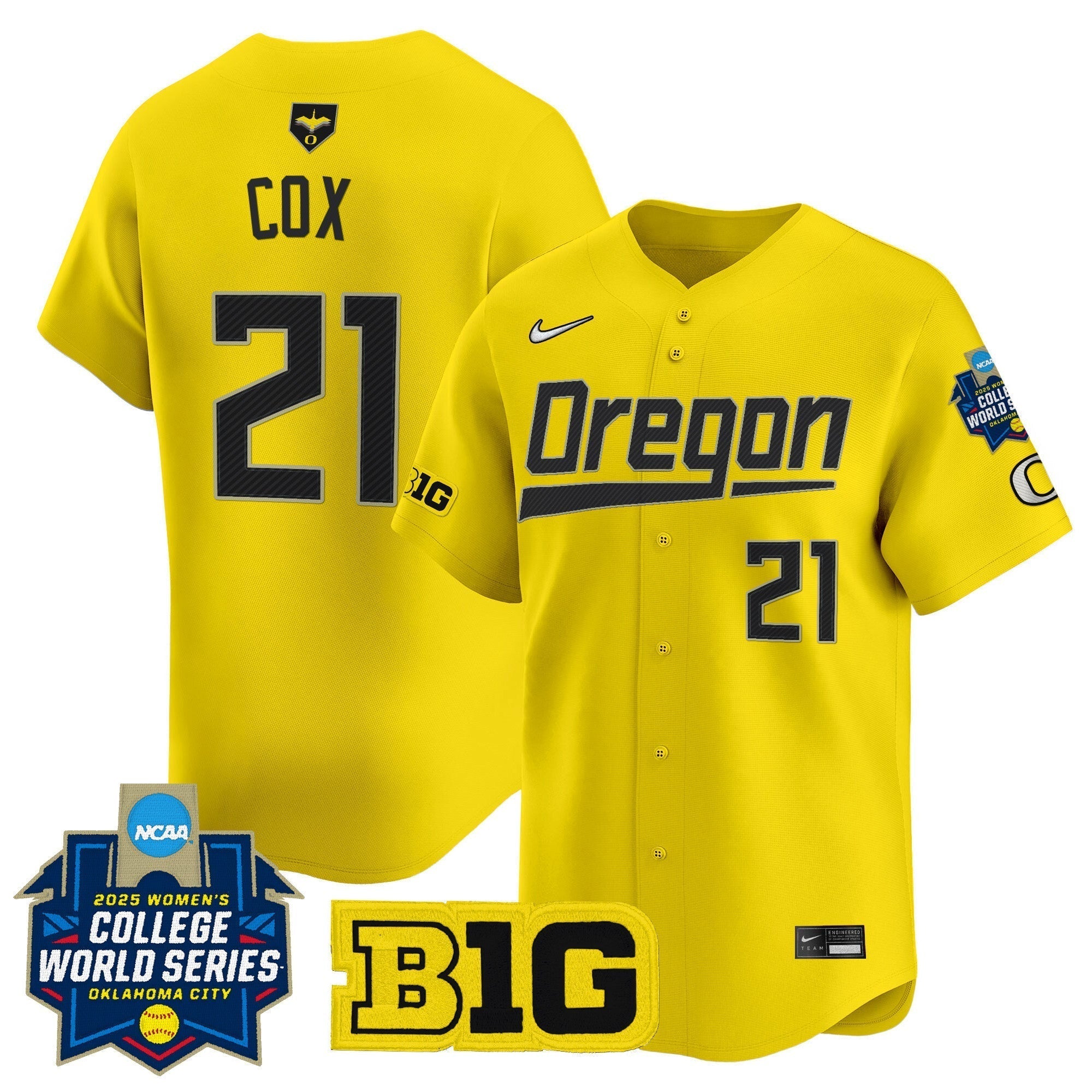 ORE Softball 2025 World Series (WCWS) Vapor Premier Limited Jersey - Stitched
