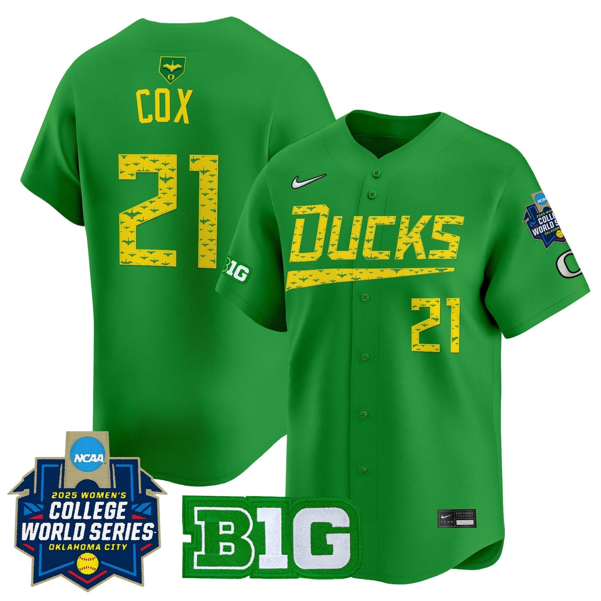 ORE Softball 2025 World Series (WCWS) Vapor Premier Limited Jersey - Stitched