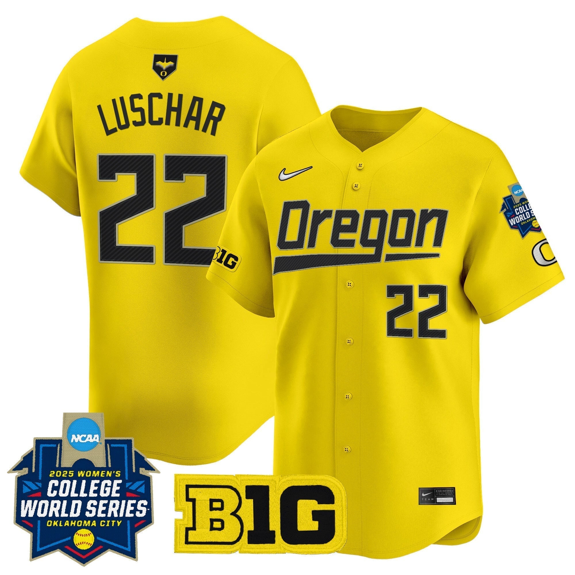 ORE Softball 2025 World Series (WCWS) Vapor Premier Limited Jersey - Stitched