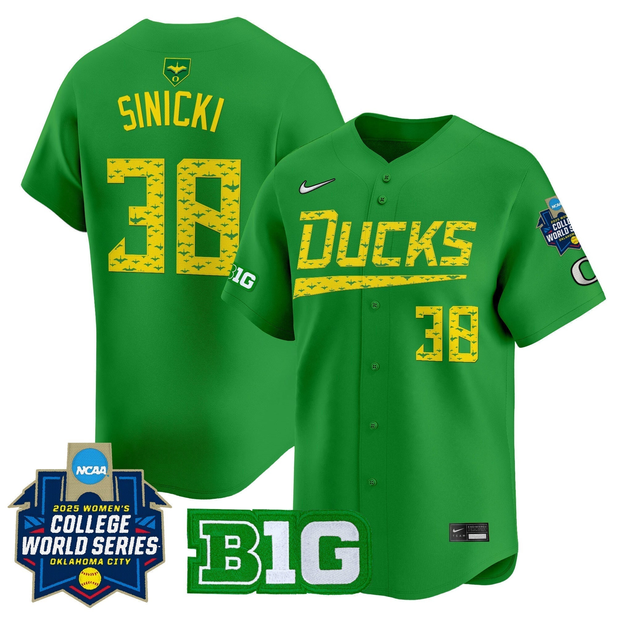 ORE Softball 2025 World Series (WCWS) Vapor Premier Limited Jersey - Stitched
