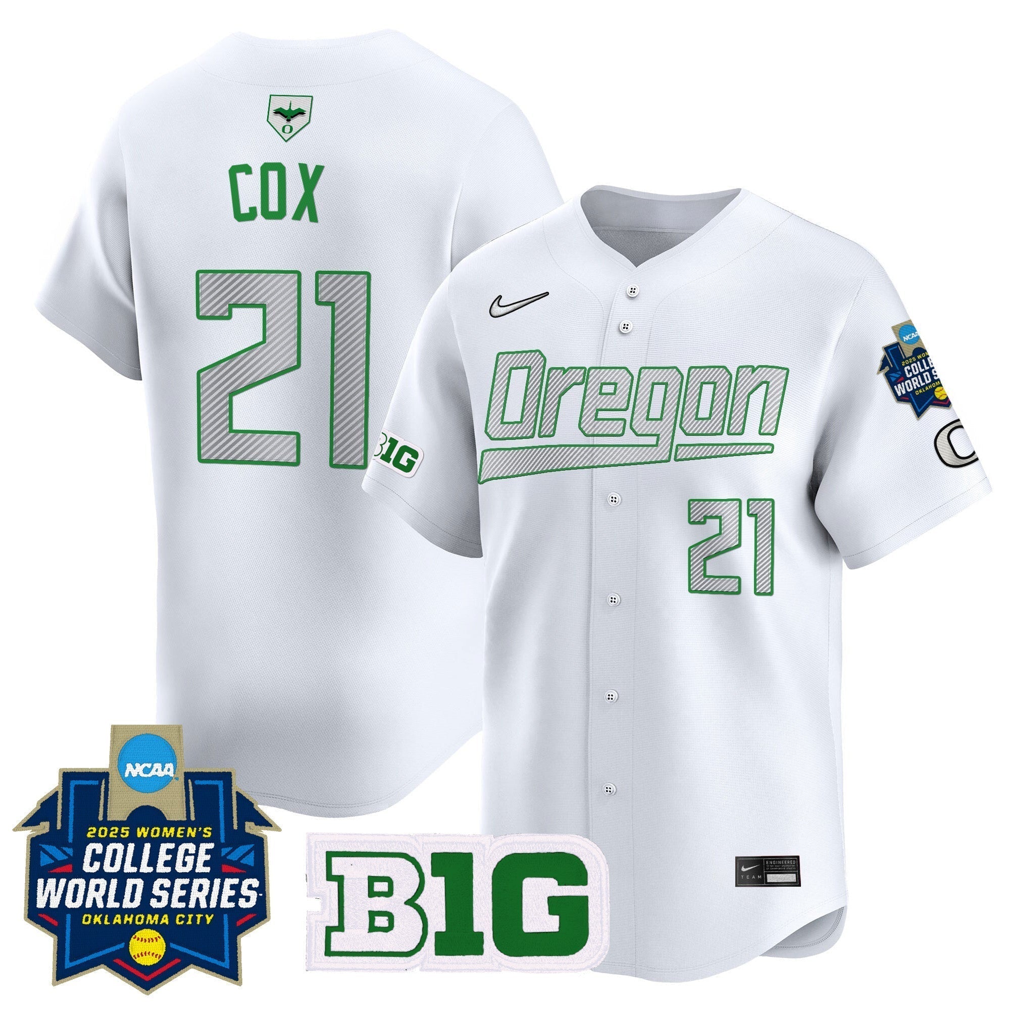 ORE Softball 2025 World Series (WCWS) Vapor Premier Limited Jersey - Stitched
