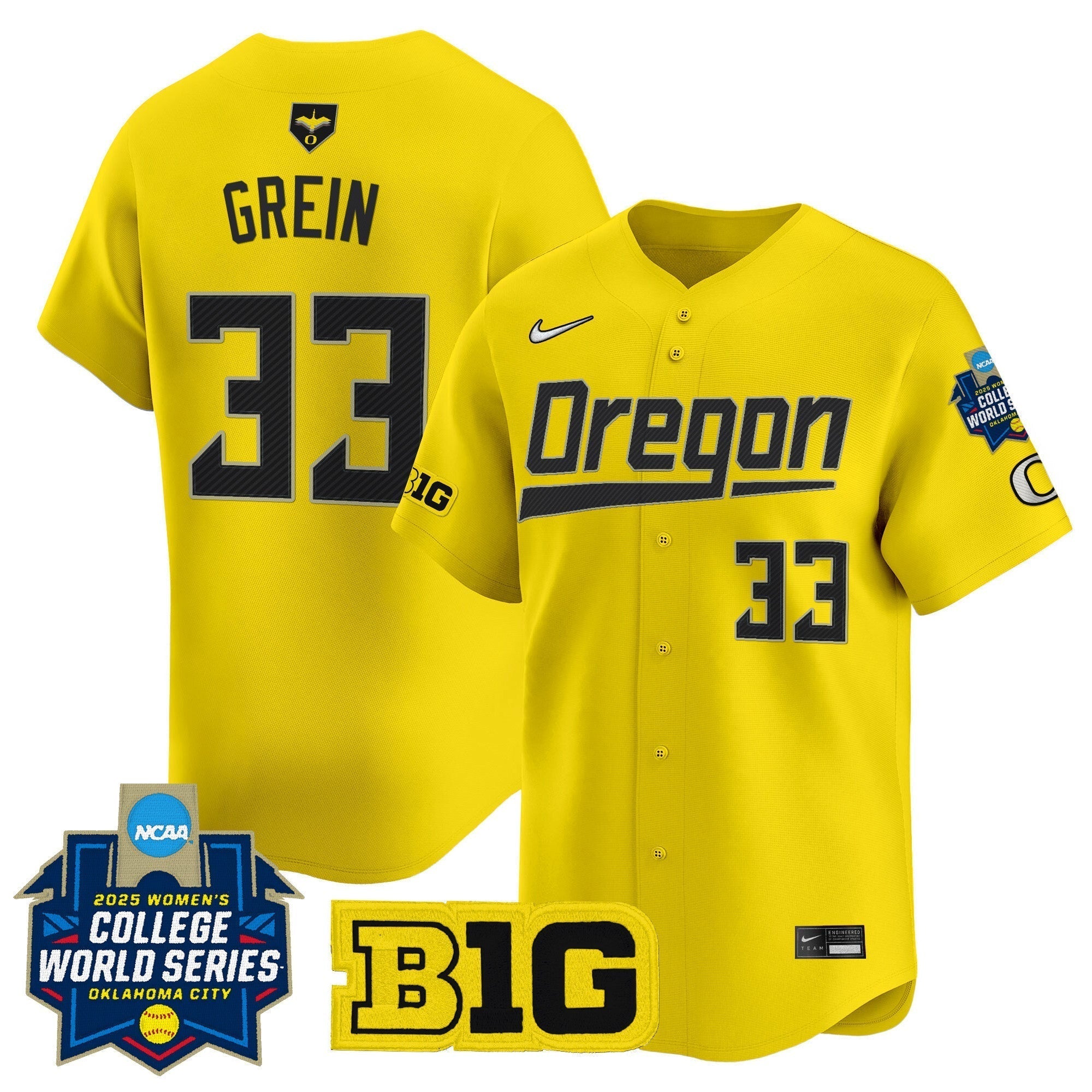 ORE Softball 2025 World Series (WCWS) Vapor Premier Limited Jersey - Stitched