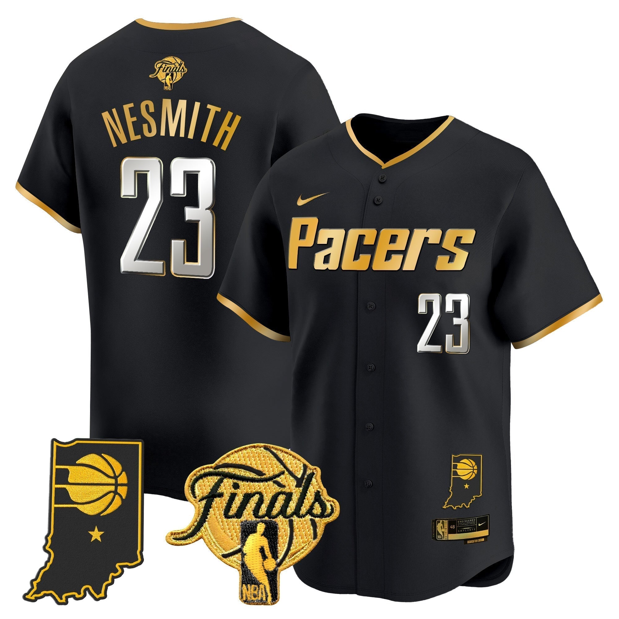 IND 2025 Finals Vapor Baseball Jersey - Stitched