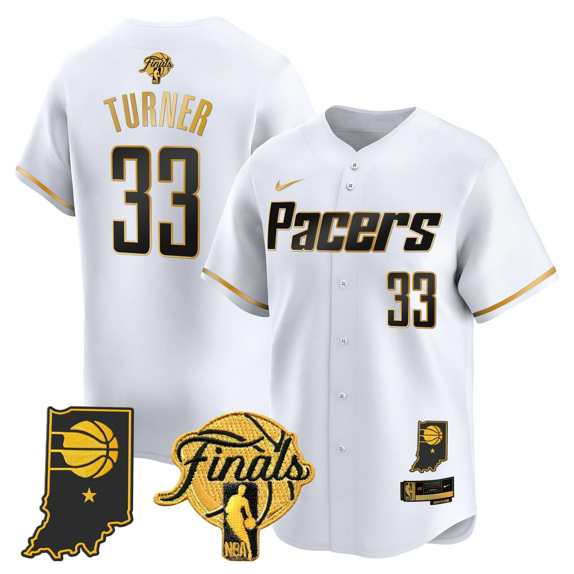 IND 2025 Finals Vapor Baseball Jersey - Stitched