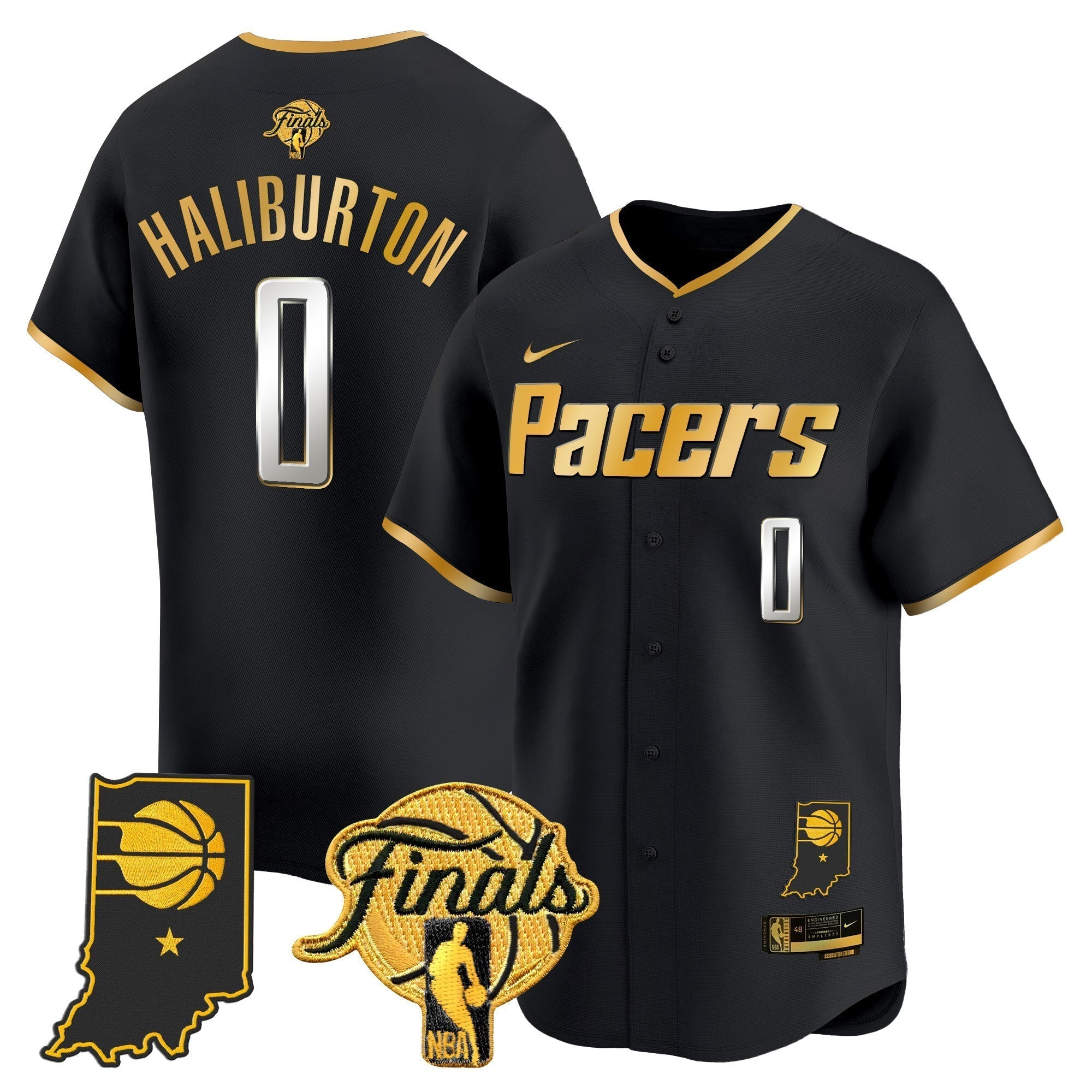 IND 2025 Finals Vapor Baseball Jersey - Stitched