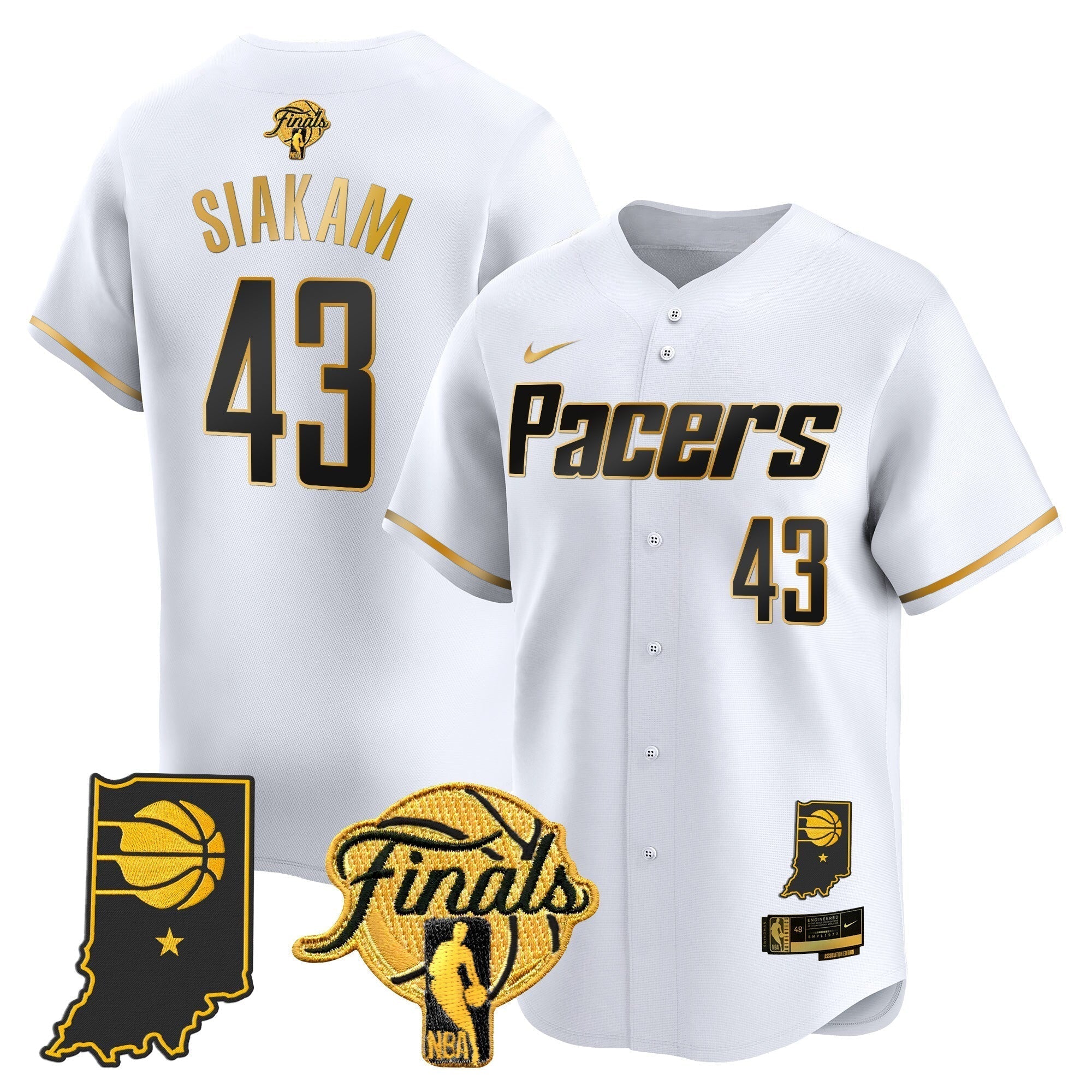 IND 2025 Finals Vapor Baseball Jersey - Stitched