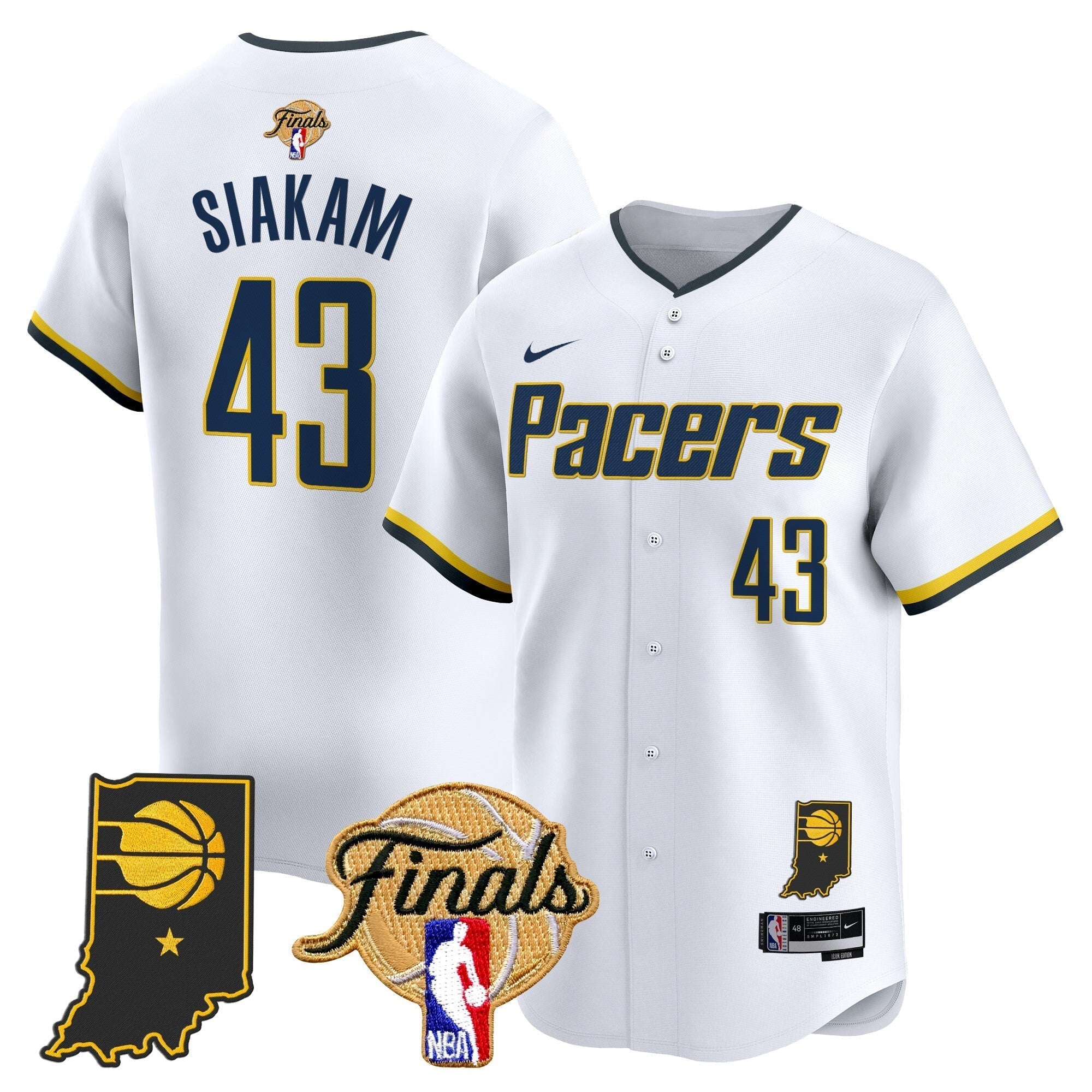 IND 2025 Finals Vapor Baseball Jersey - Stitched