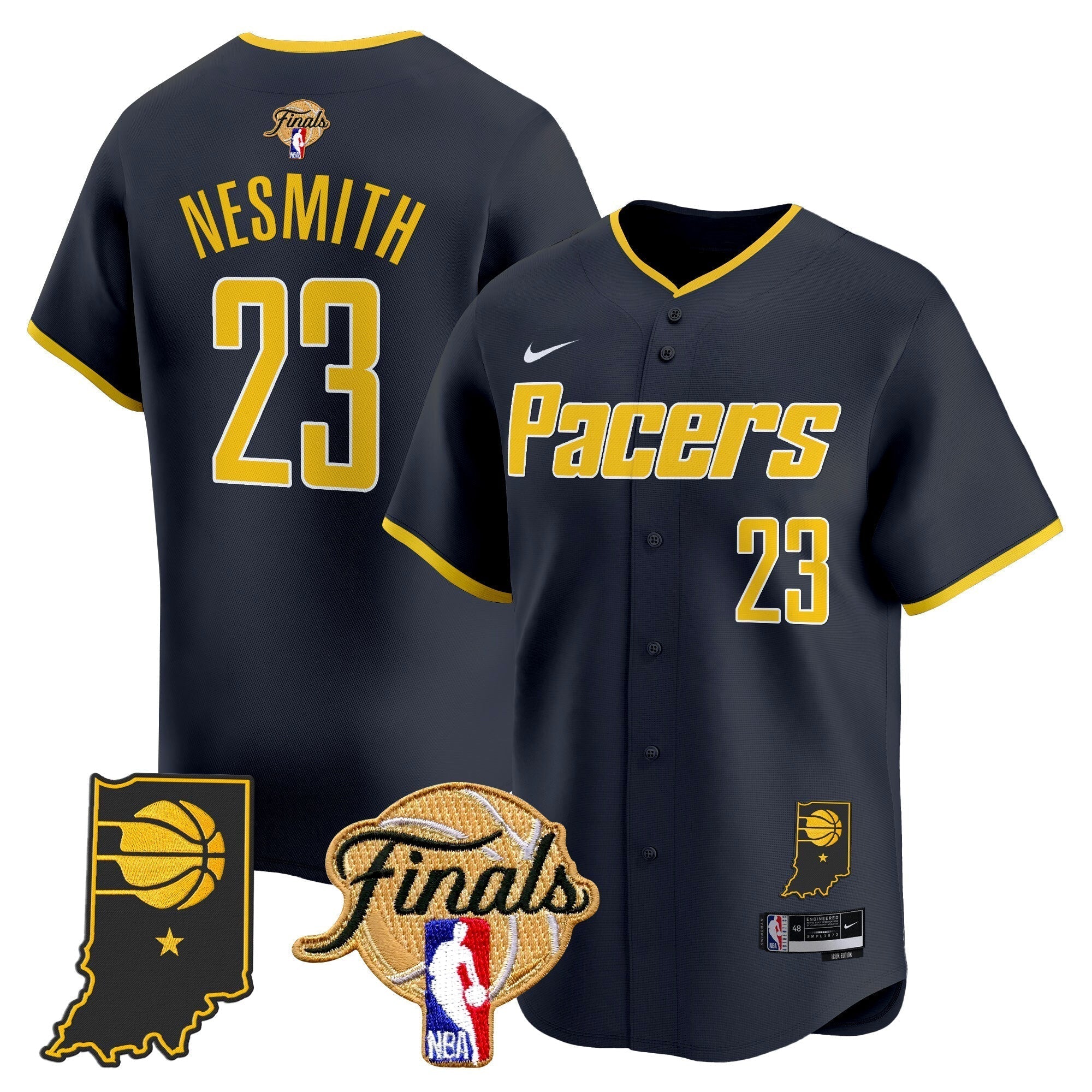 IND 2025 Finals Vapor Baseball Jersey - Stitched