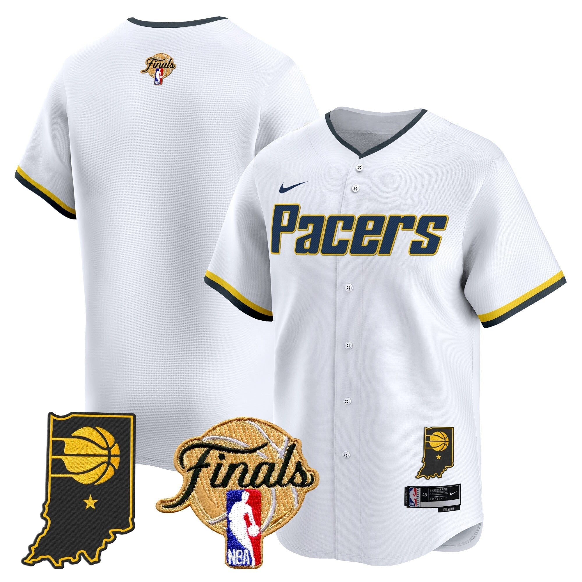 IND 2025 Finals Vapor Baseball Jersey - Stitched