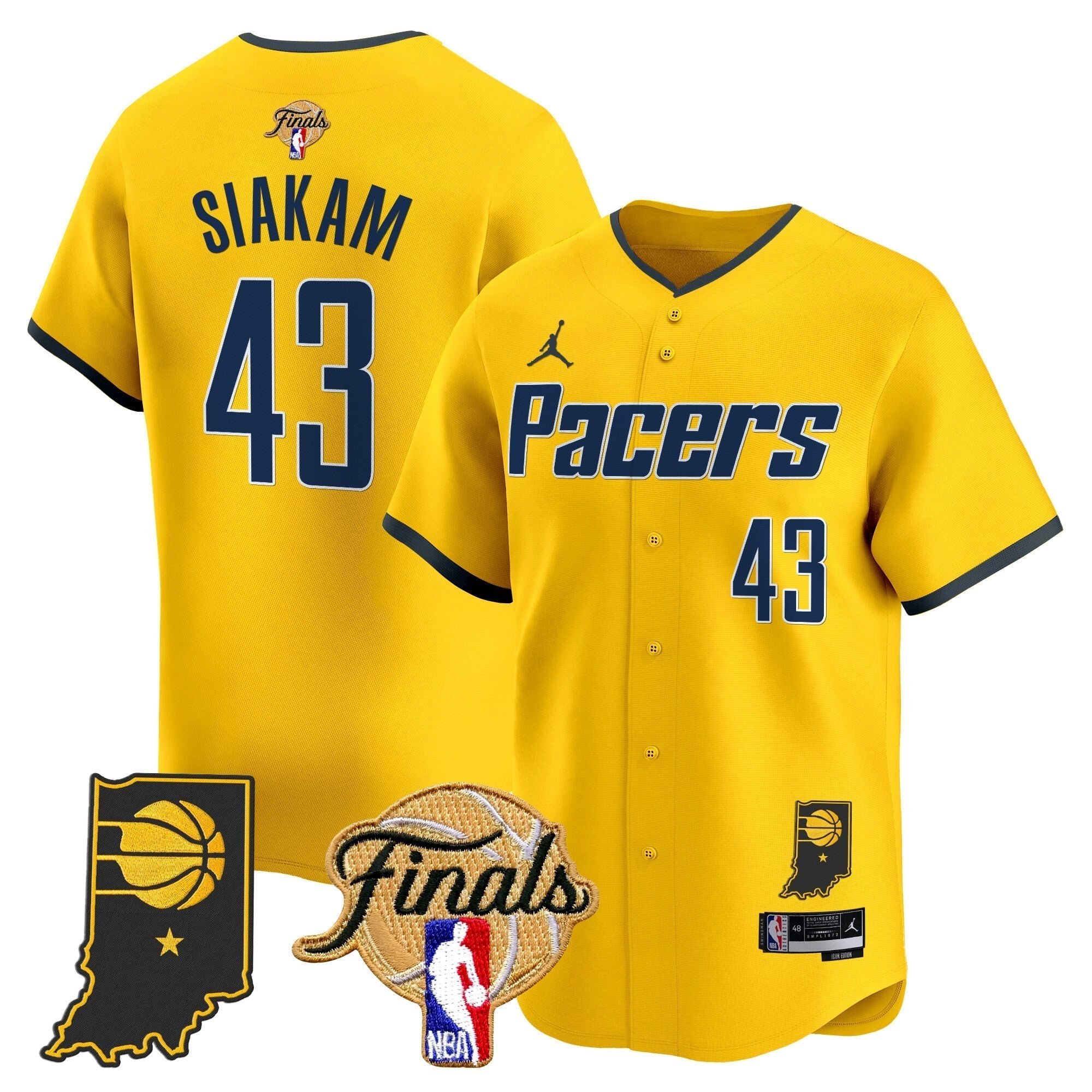 IND 2025 Finals Vapor Baseball Jersey - Stitched
