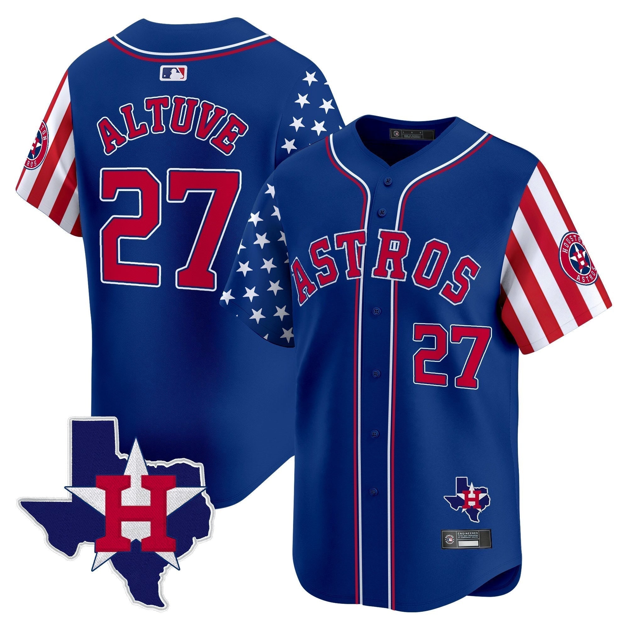 HOU 2025 Independence Day Vapor Premier Limited Jersey - Stitched