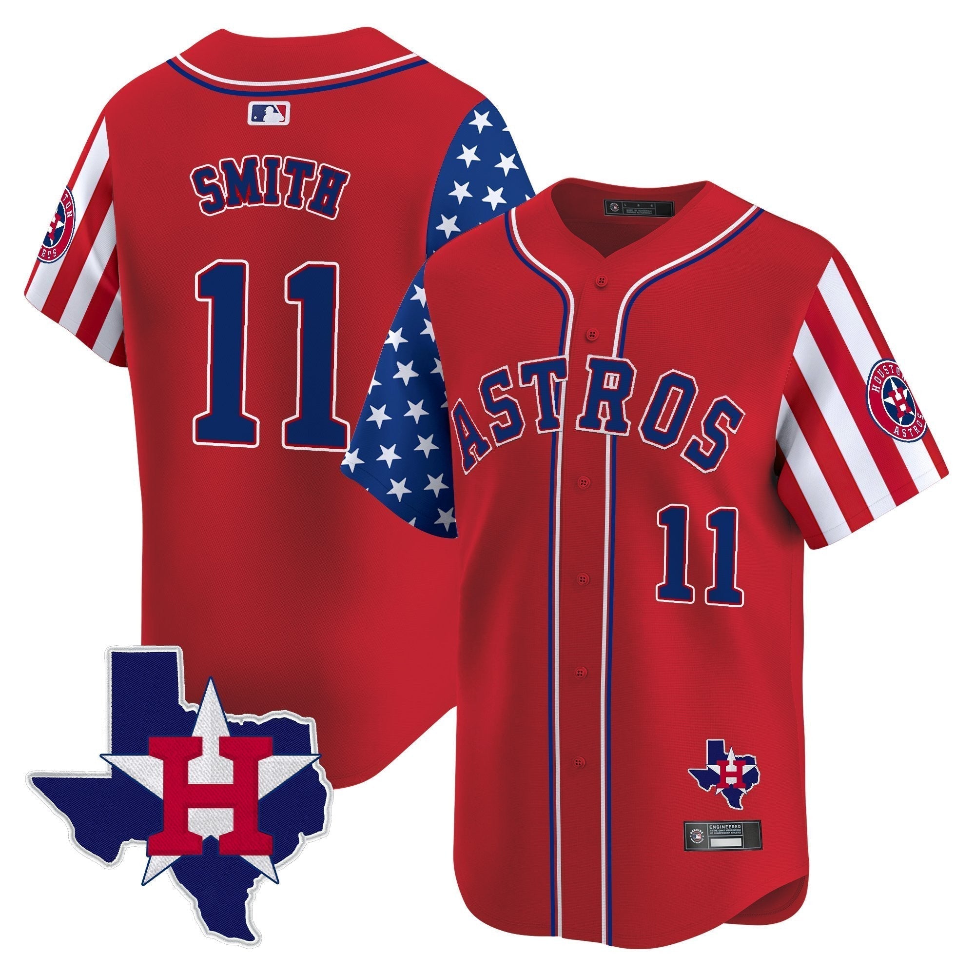 HOU 2025 Independence Day Vapor Premier Limited Jersey - Stitched