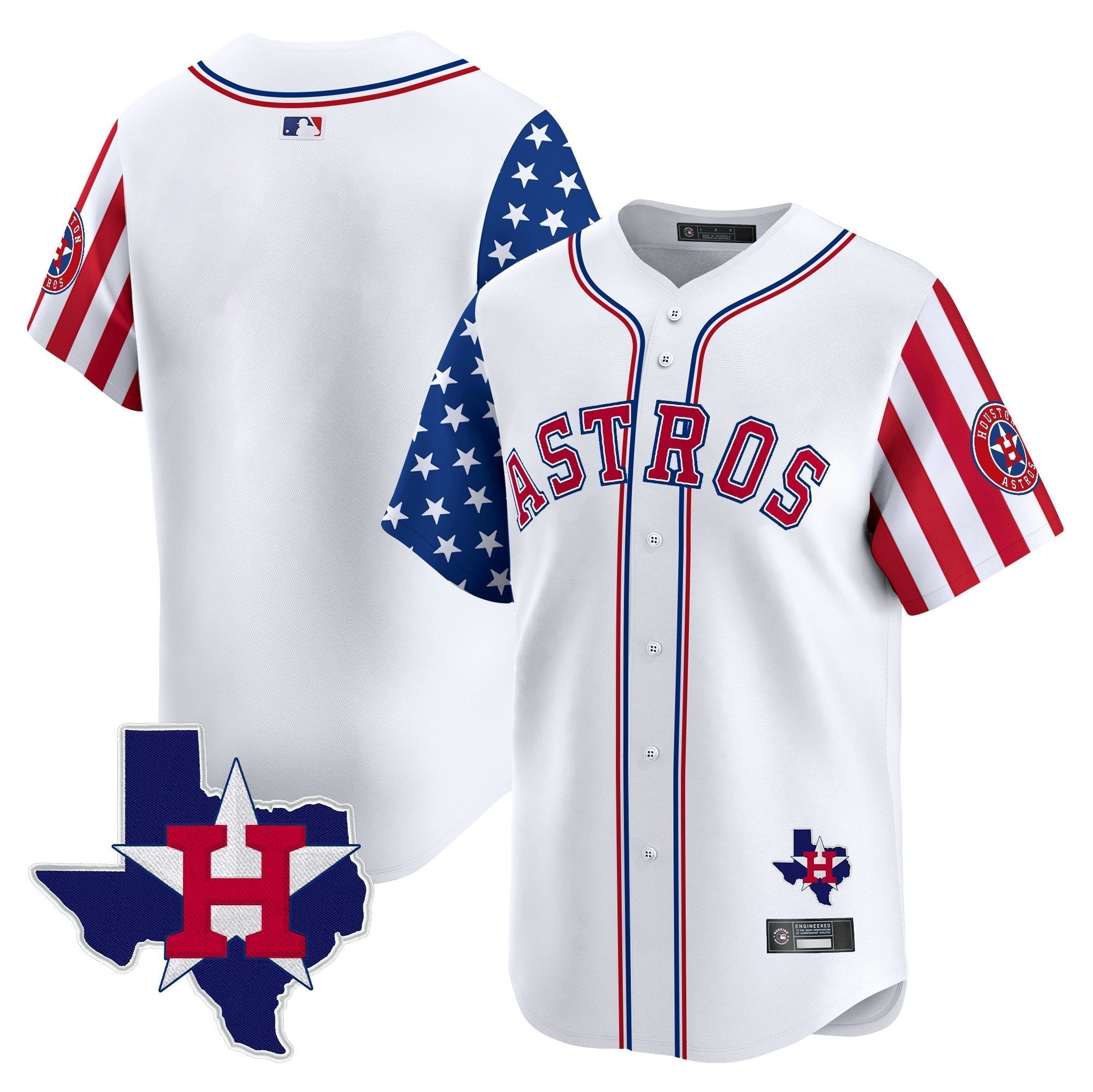 HOU 2025 Independence Day Vapor Premier Limited Jersey - Stitched