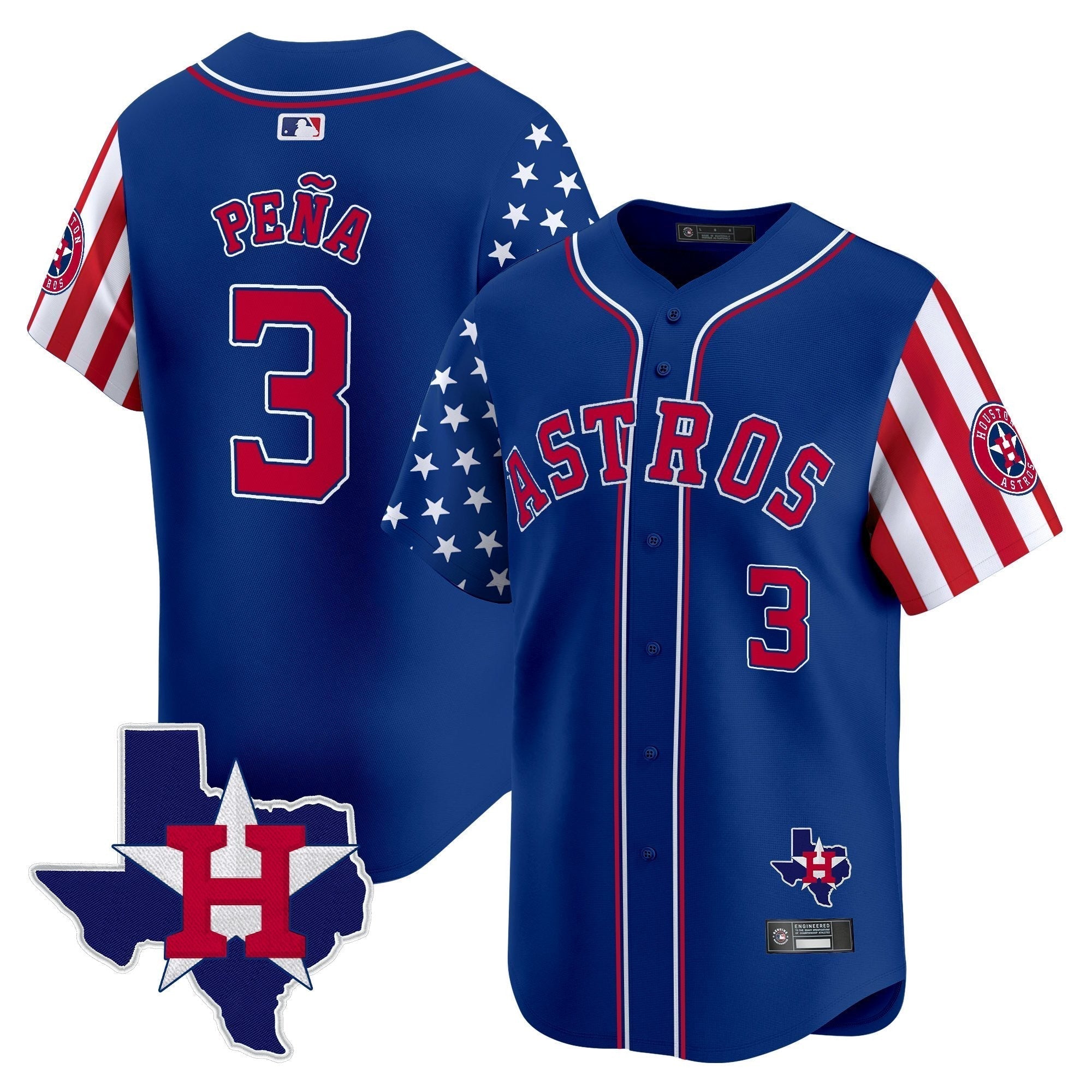 HOU 2025 Independence Day Vapor Premier Limited Jersey - Stitched
