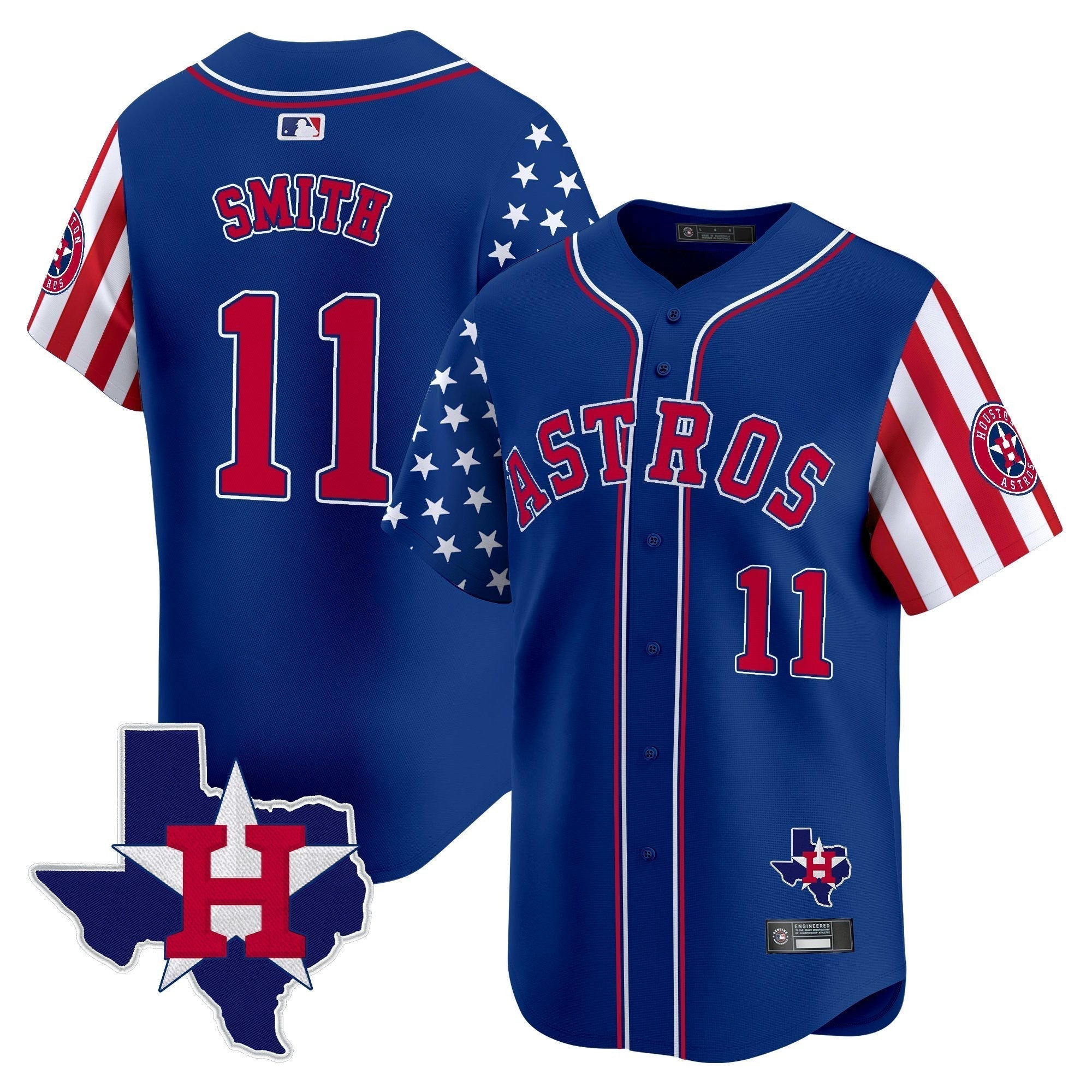 HOU 2025 Independence Day Vapor Premier Limited Jersey - Stitched