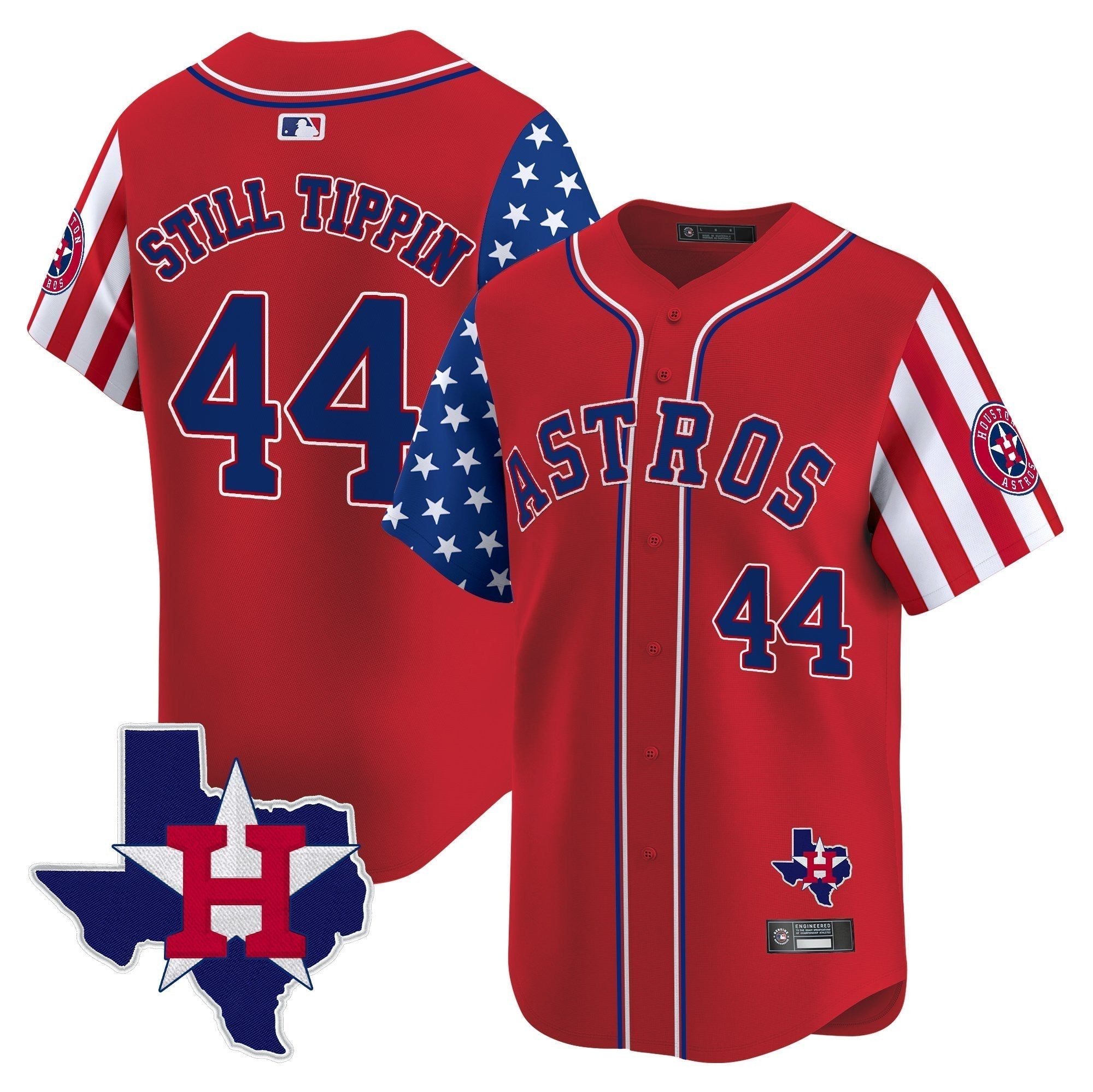 HOU 2025 Independence Day Vapor Premier Limited Jersey - Stitched
