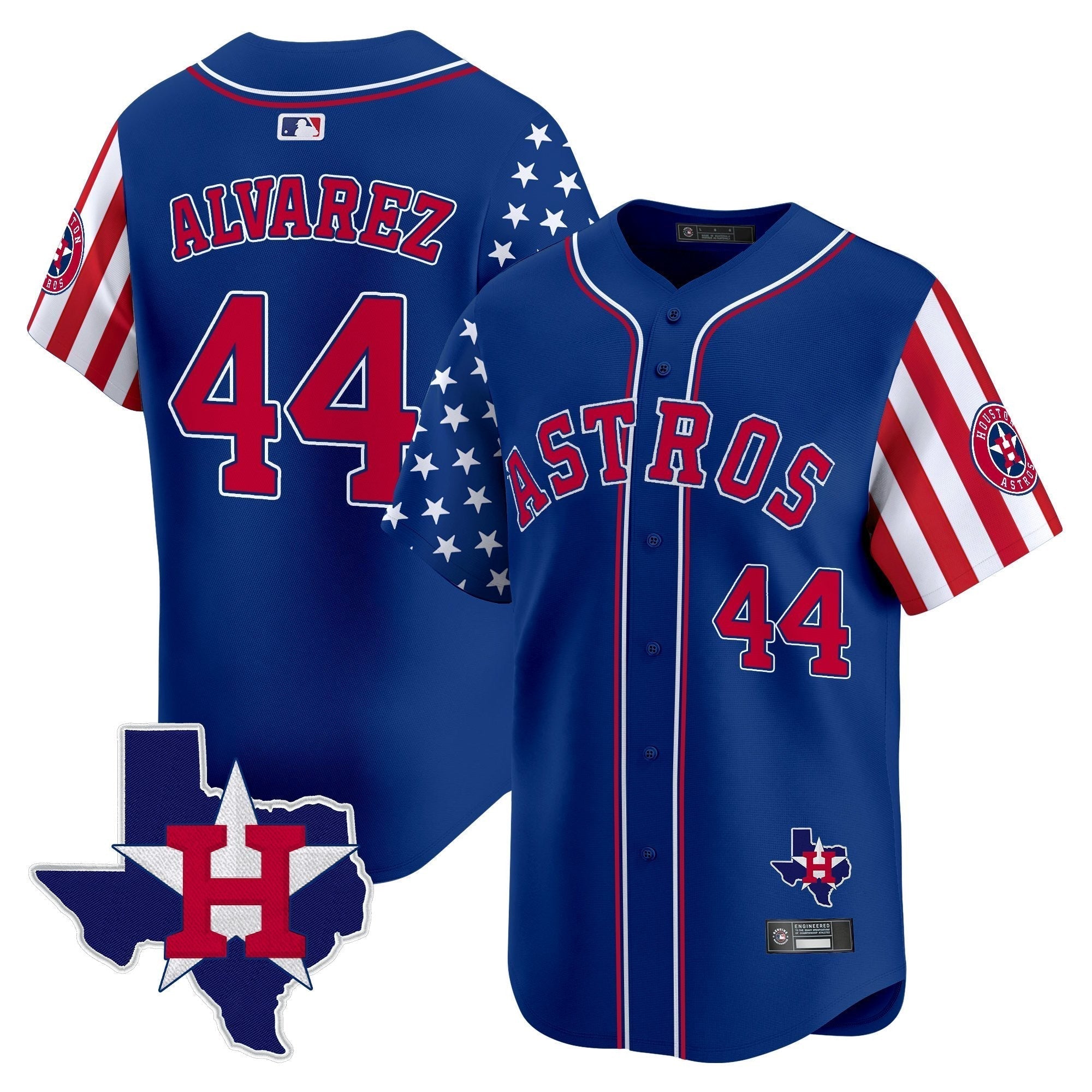HOU 2025 Independence Day Vapor Premier Limited Jersey - Stitched