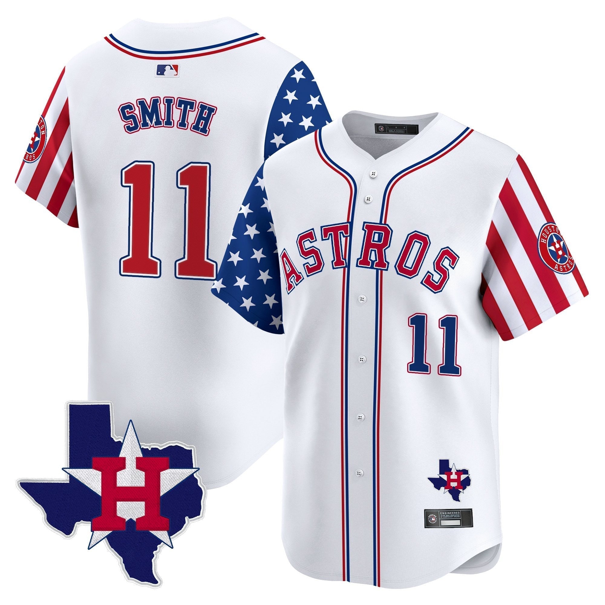 HOU 2025 Independence Day Vapor Premier Limited Jersey - Stitched