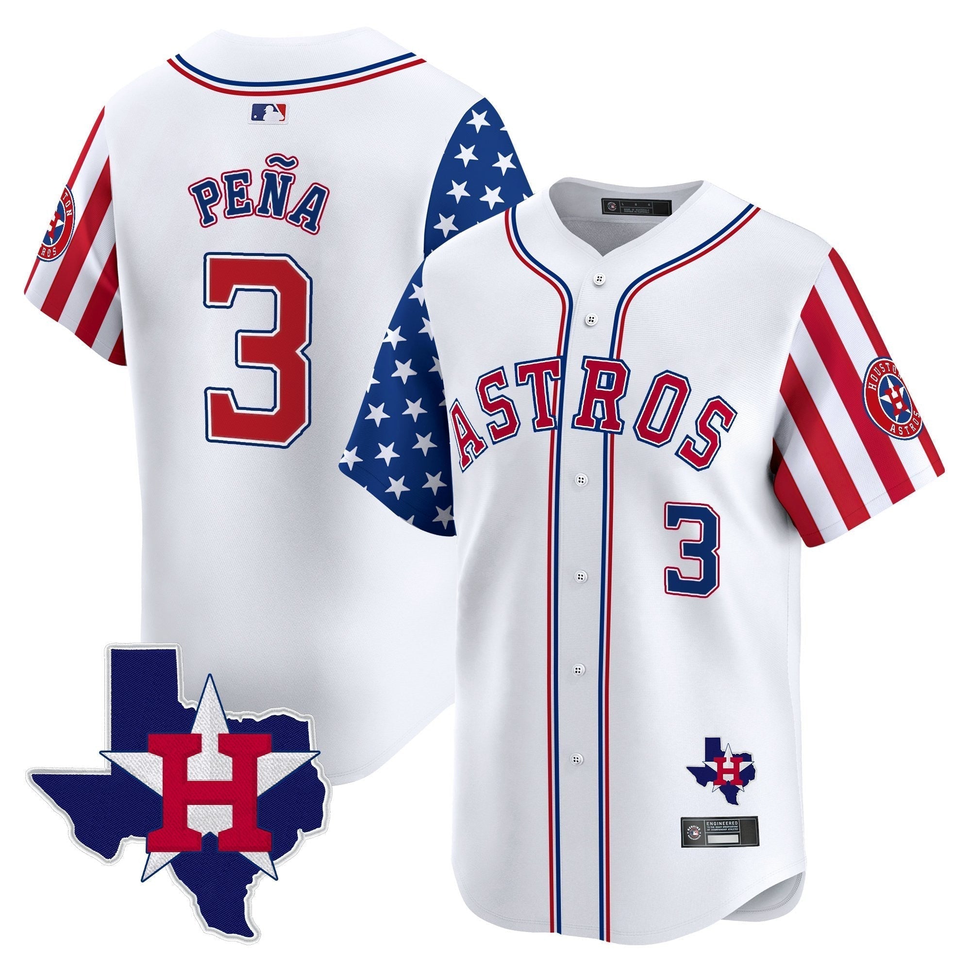 HOU 2025 Independence Day Vapor Premier Limited Jersey - Stitched