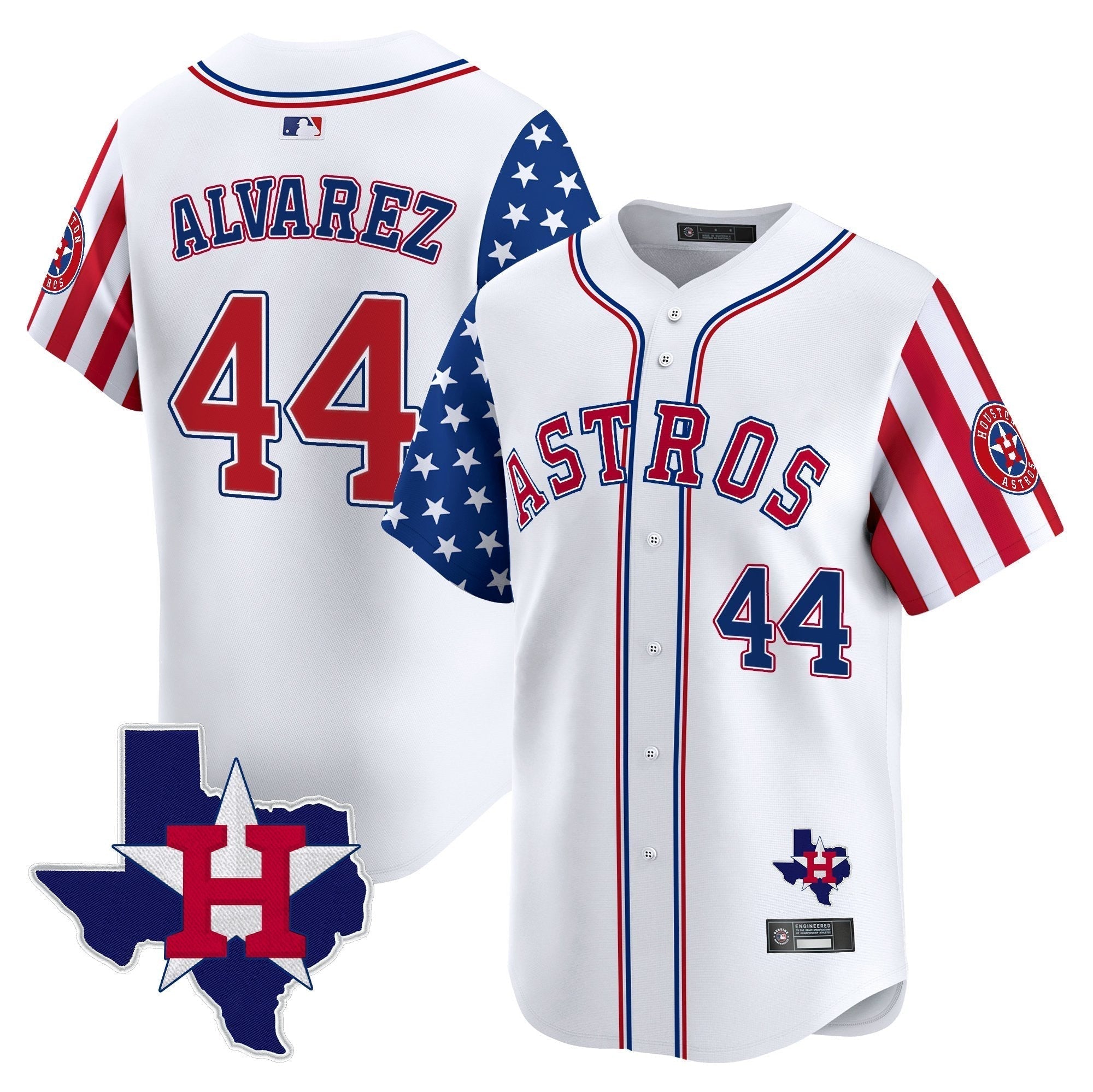HOU 2025 Independence Day Vapor Premier Limited Jersey - Stitched
