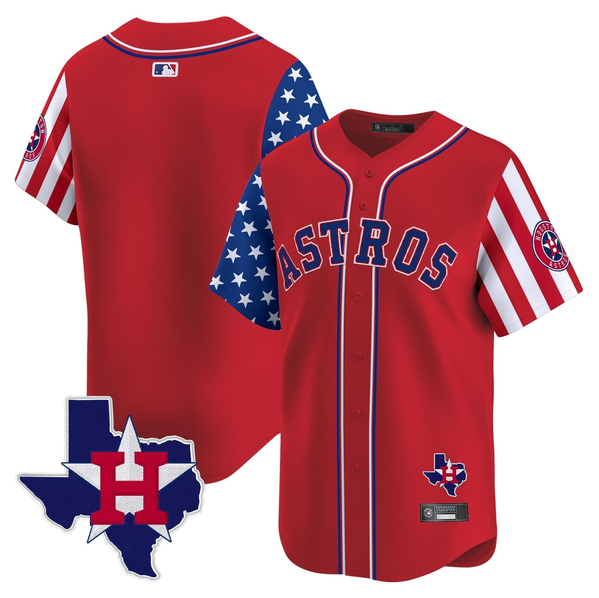 HOU 2025 Independence Day Vapor Premier Limited Jersey - Stitched