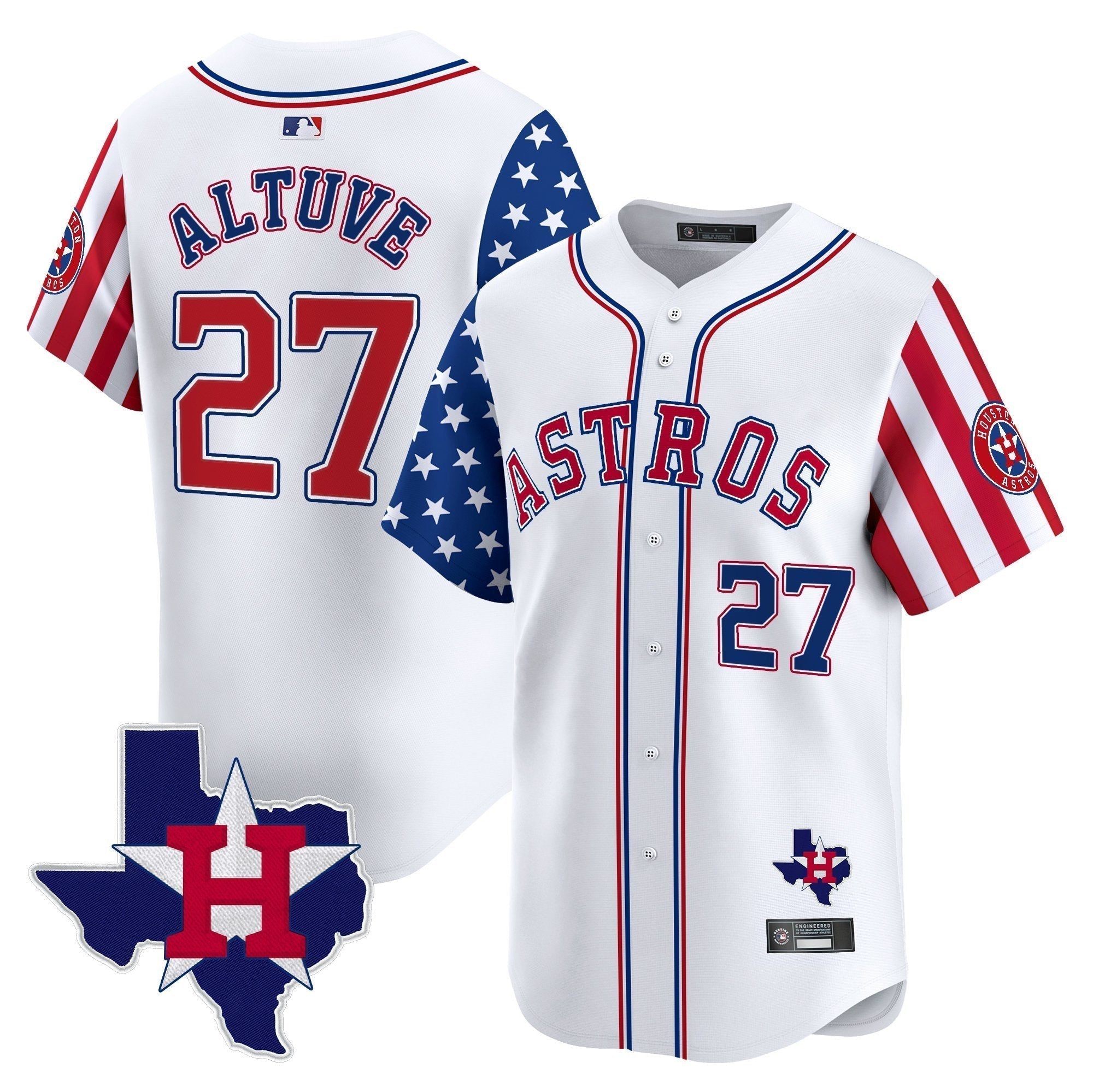 HOU 2025 Independence Day Vapor Premier Limited Jersey - Stitched